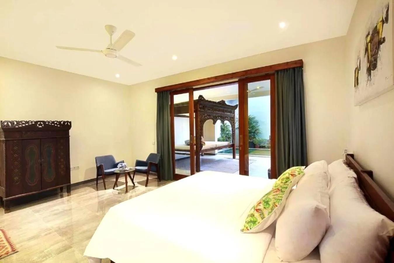 Bed in Villa Rainbow Runner