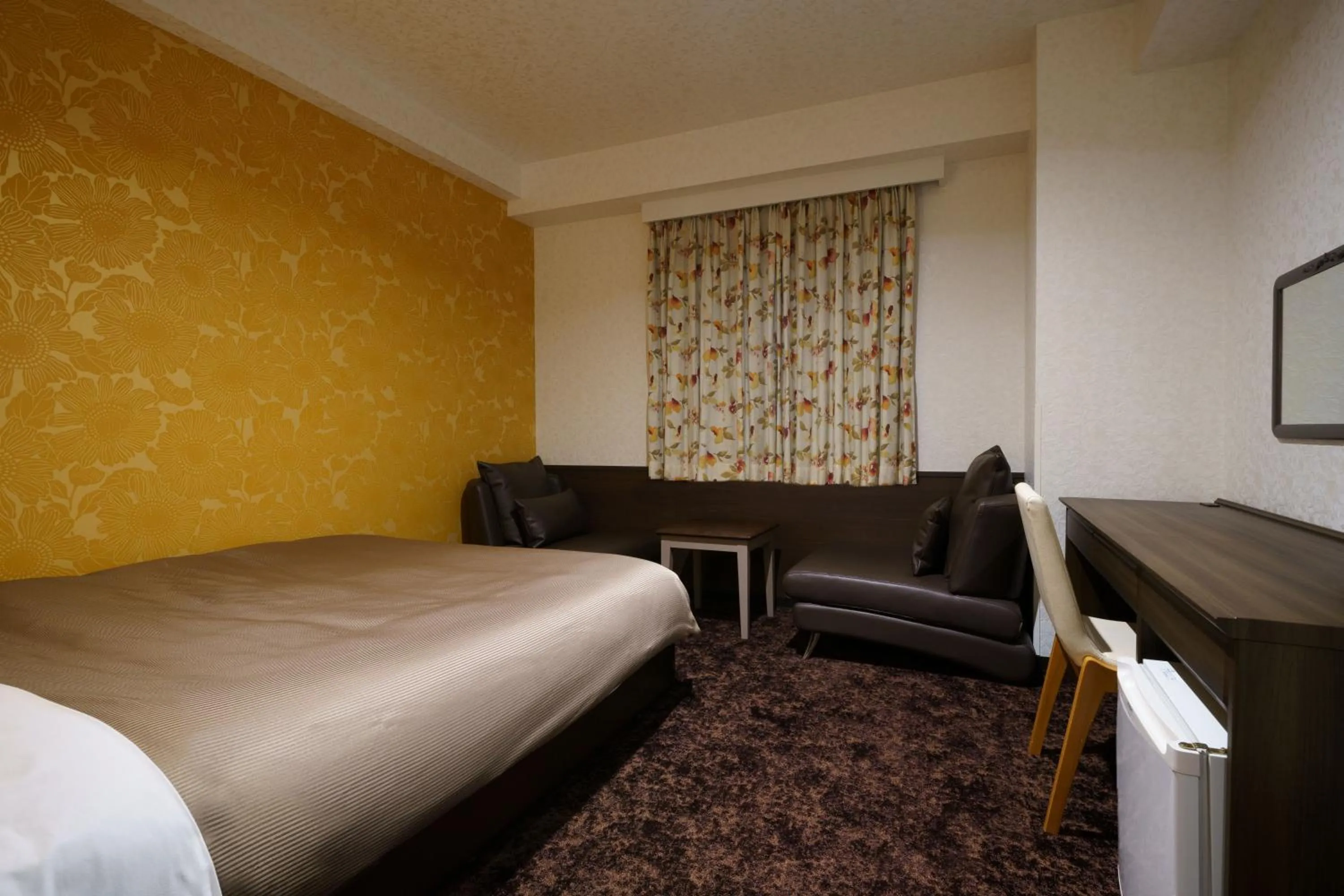 Bed in Hotel Centmain Nagoya