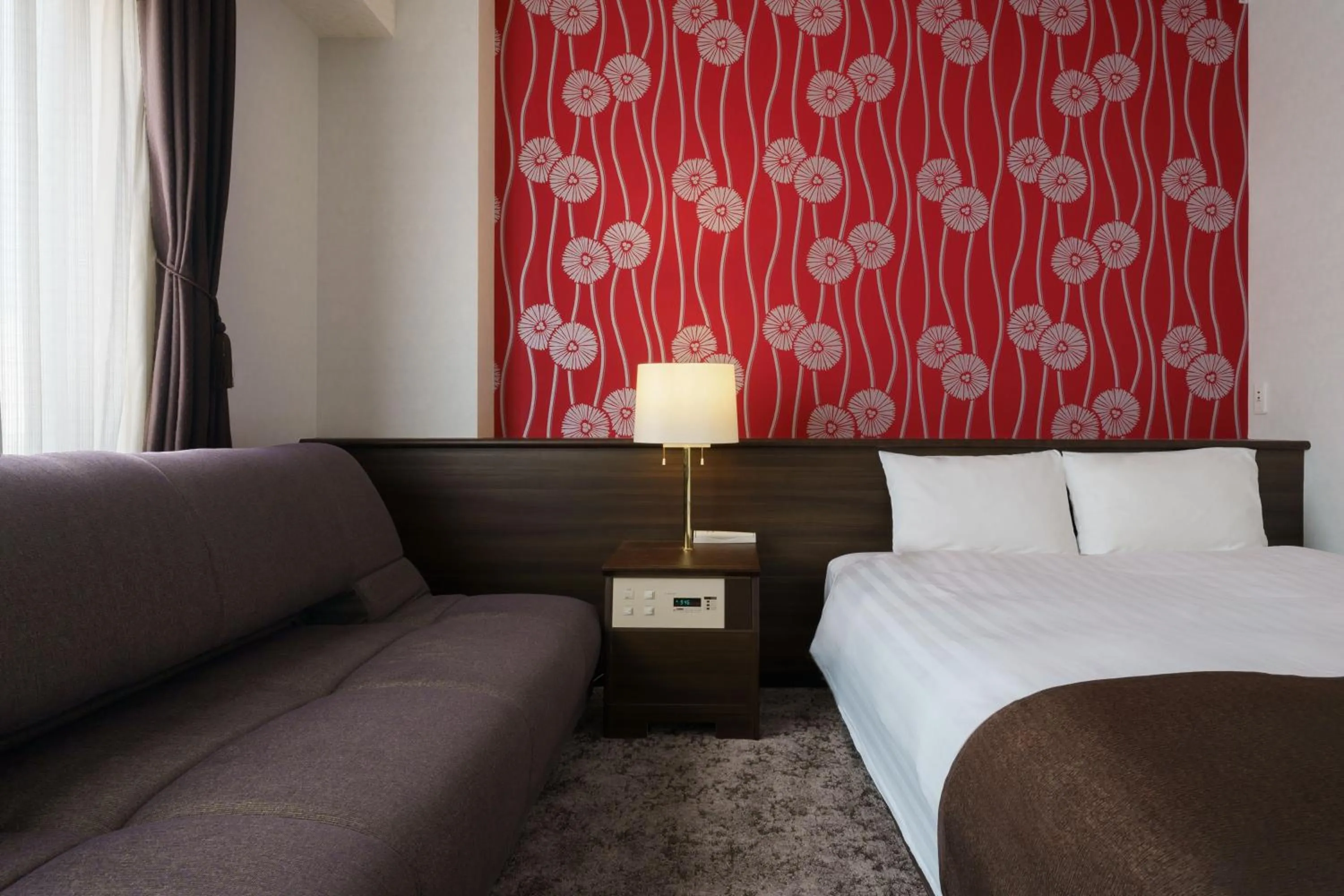 Bed in Hotel Centmain Nagoya