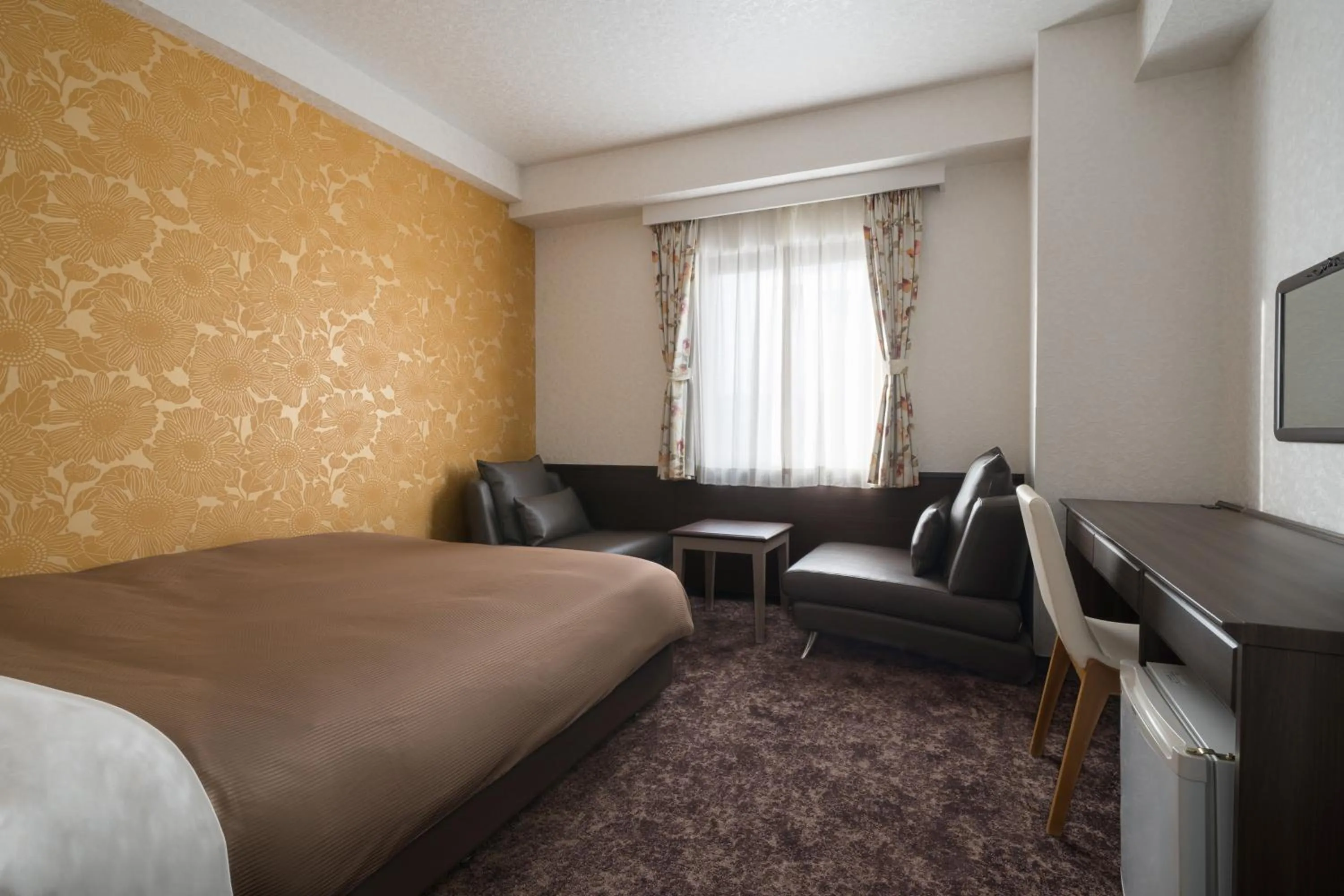 Bed in Hotel Centmain Nagoya