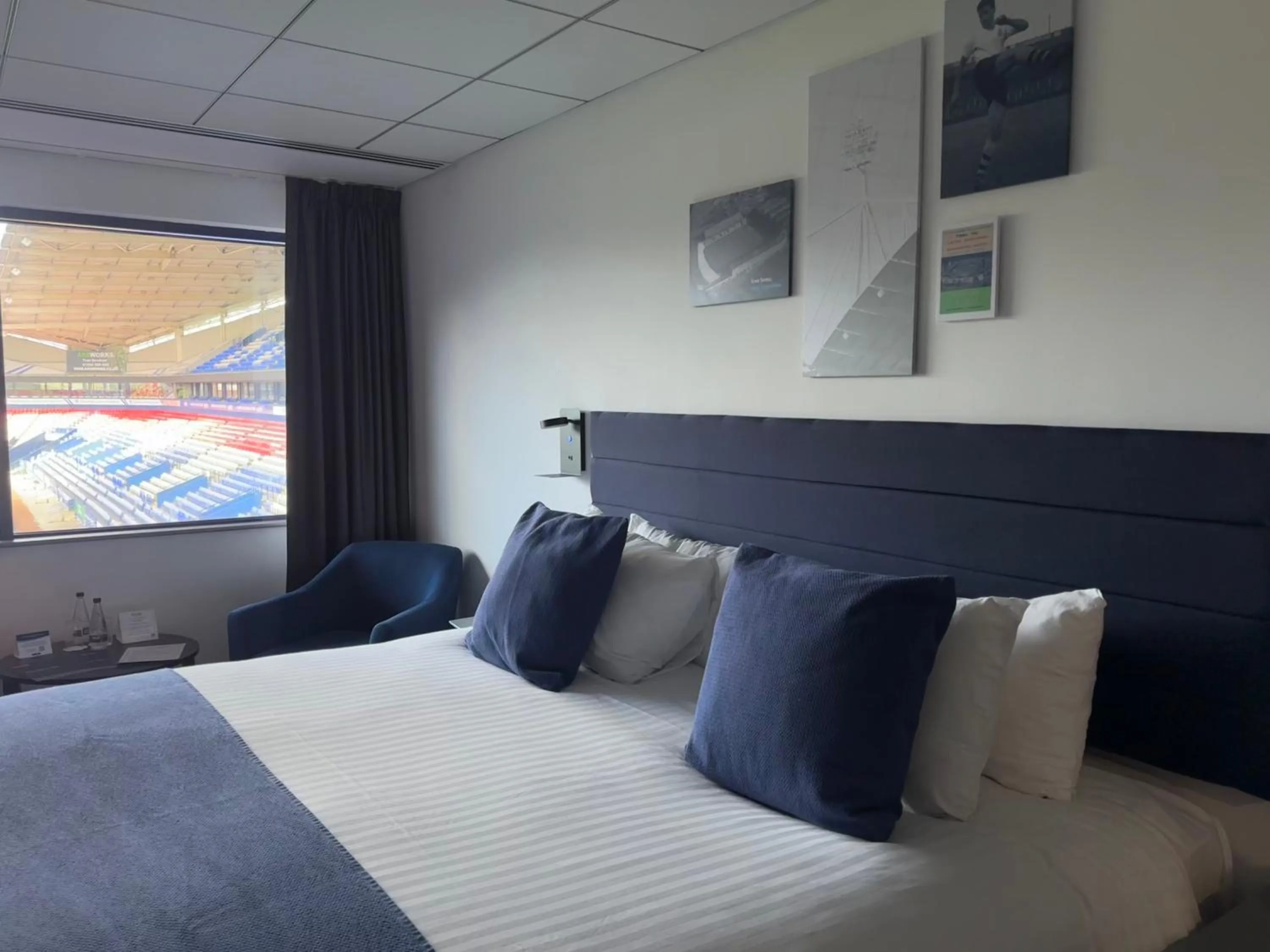 Bed in The Bolton Stadium Hotel, a member of Radisson Individuals