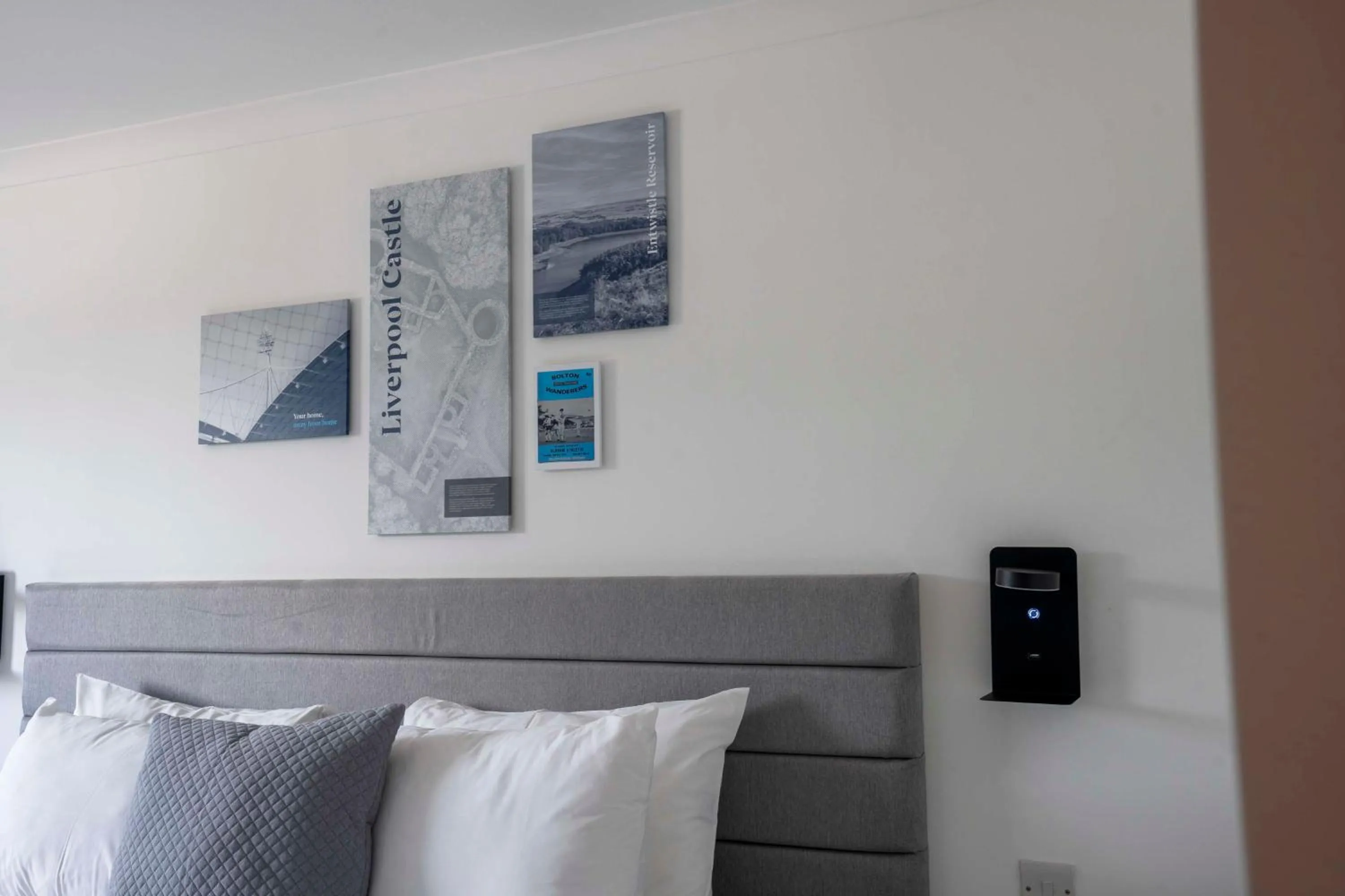 Bedroom, Bed in The Bolton Stadium Hotel, a member of Radisson Individuals