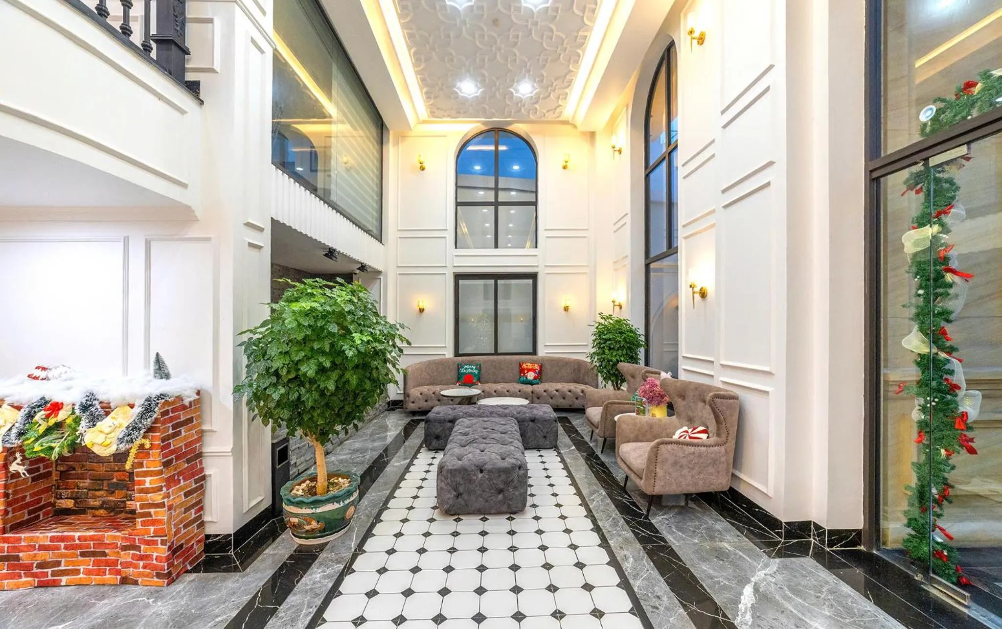 Lobby or reception in Green LP Hotel & Apartment