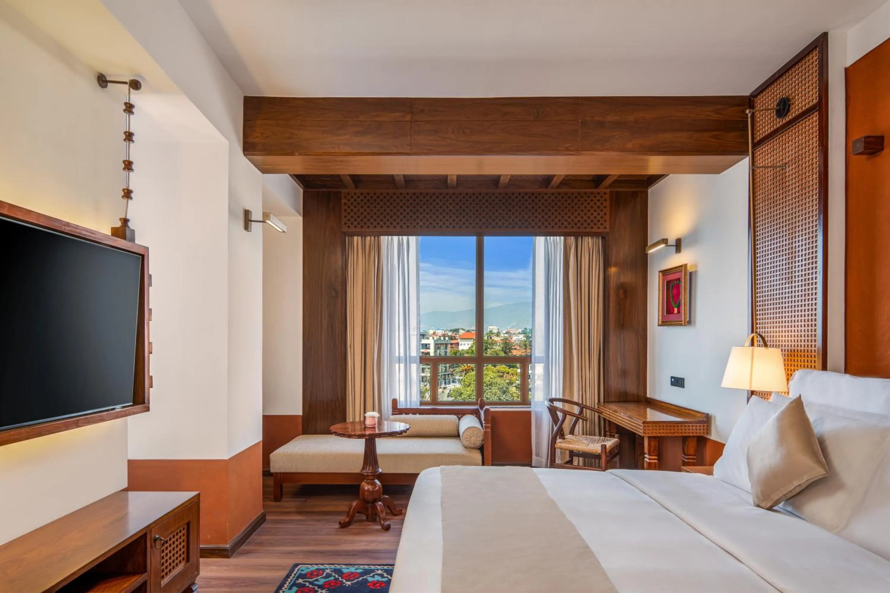 Bed in Varnabas Museum Hotel