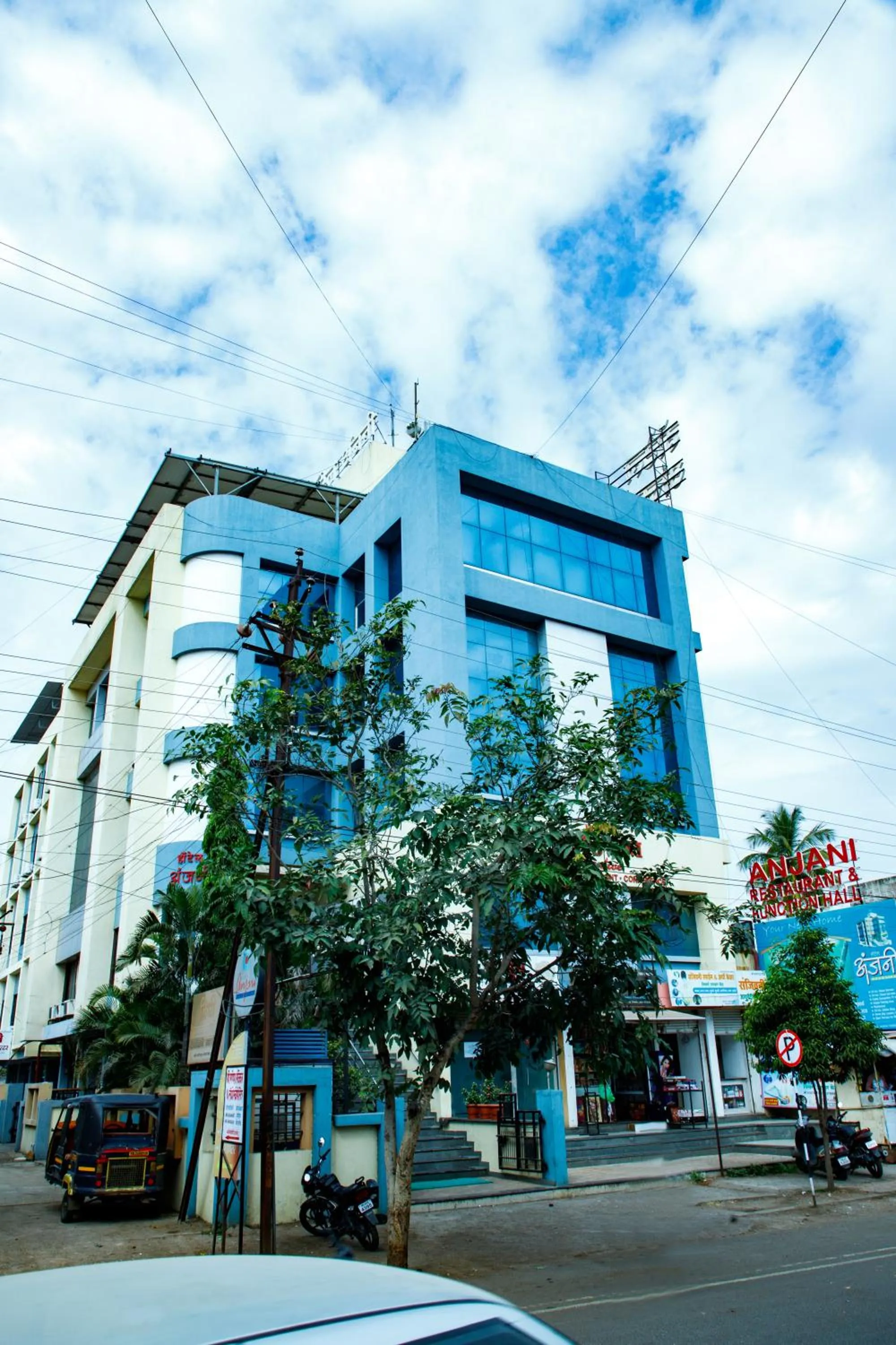 Facade/entrance in Hotel Anjani