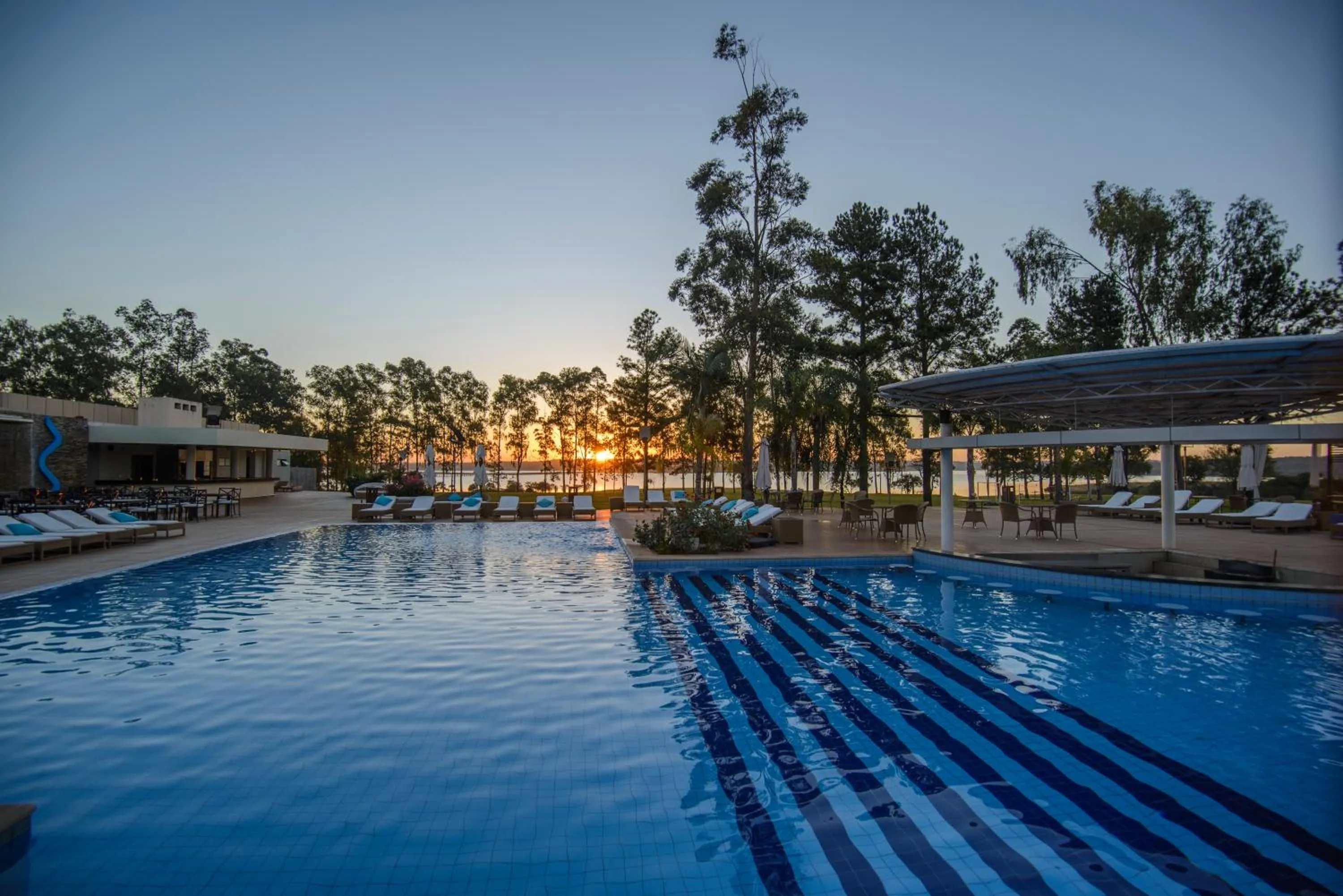 Swimming pool in Awa Resort Hotel