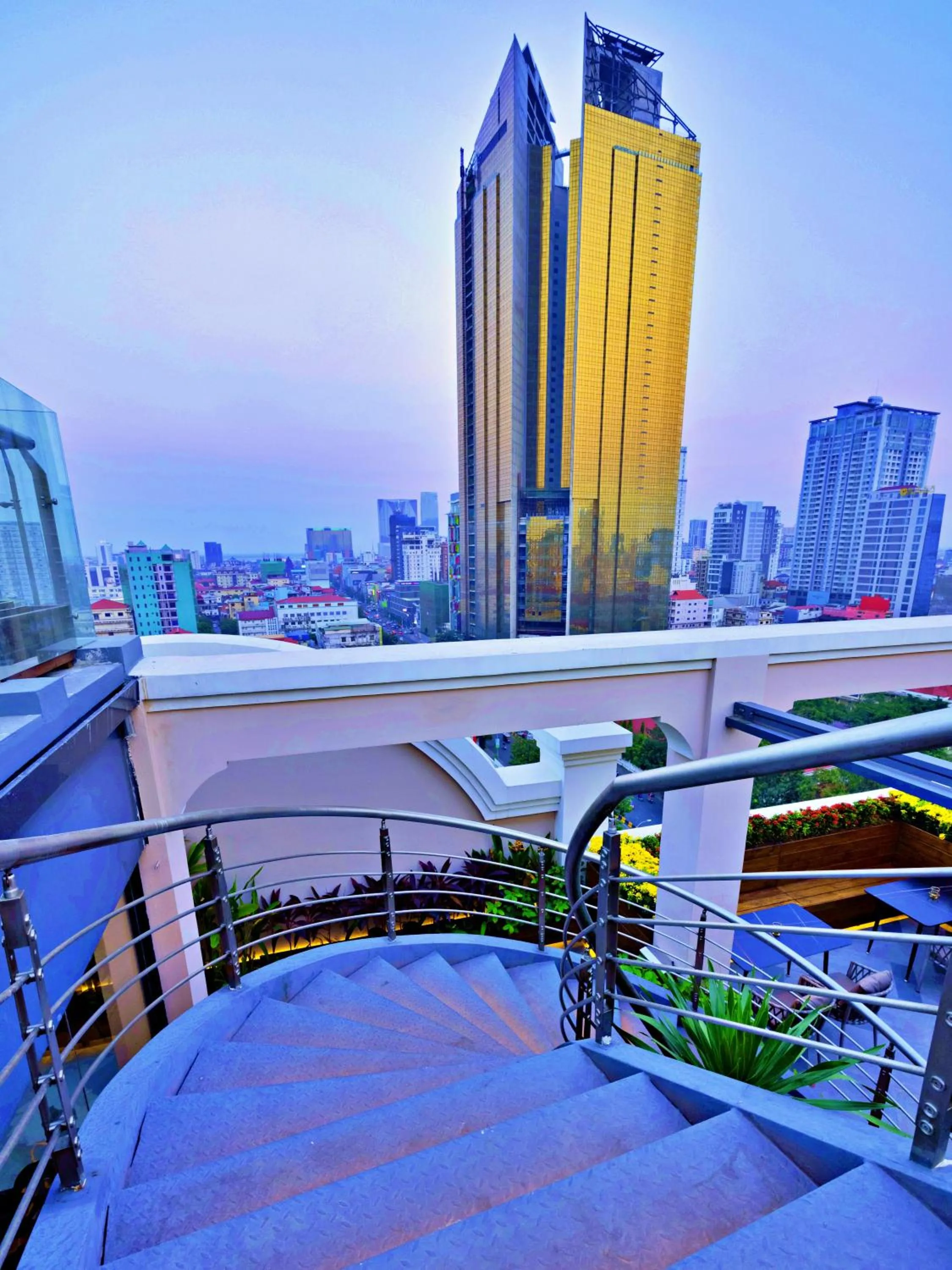 City view in Marco Polo Hotel