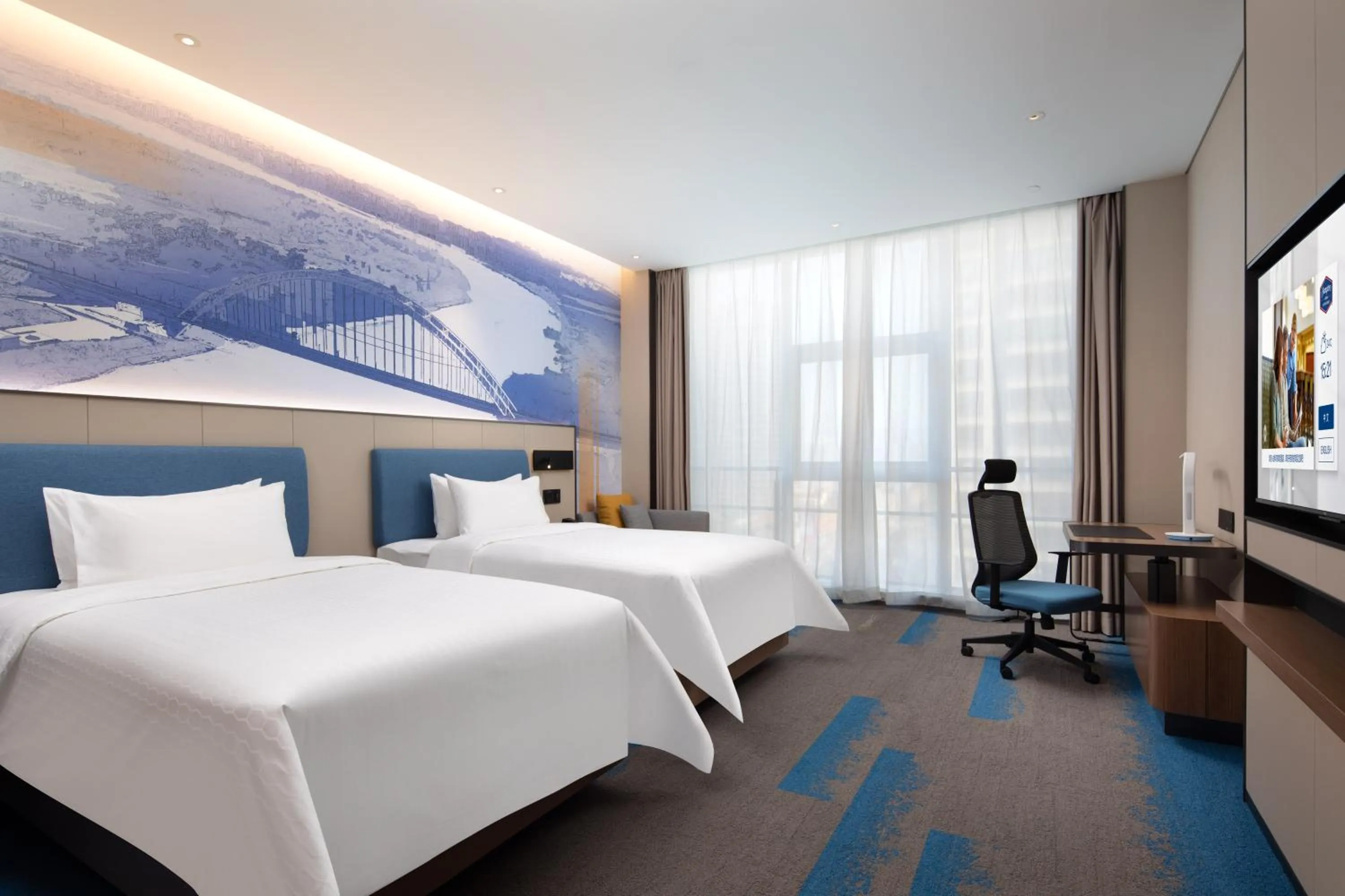 Bed in Hampton by Hilton Guigang