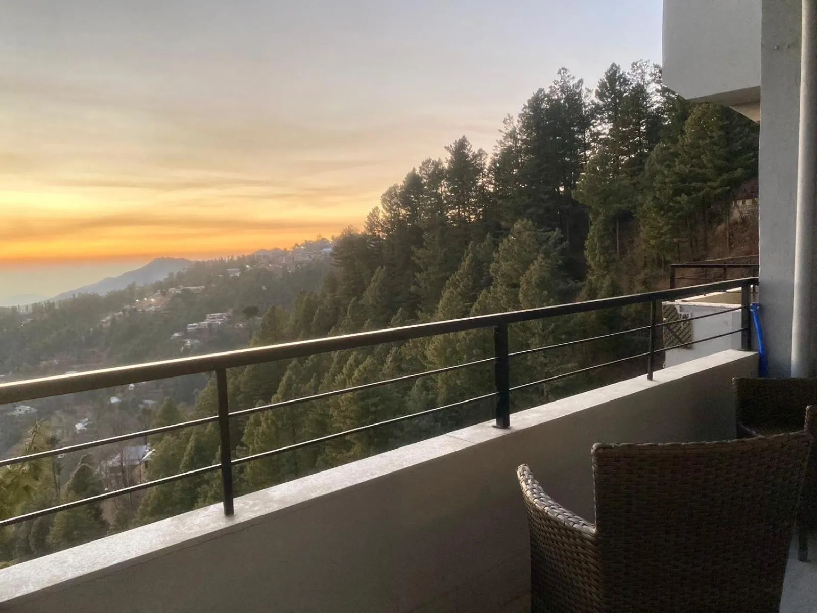 Balcony/Terrace in Sky Lodge Hotel