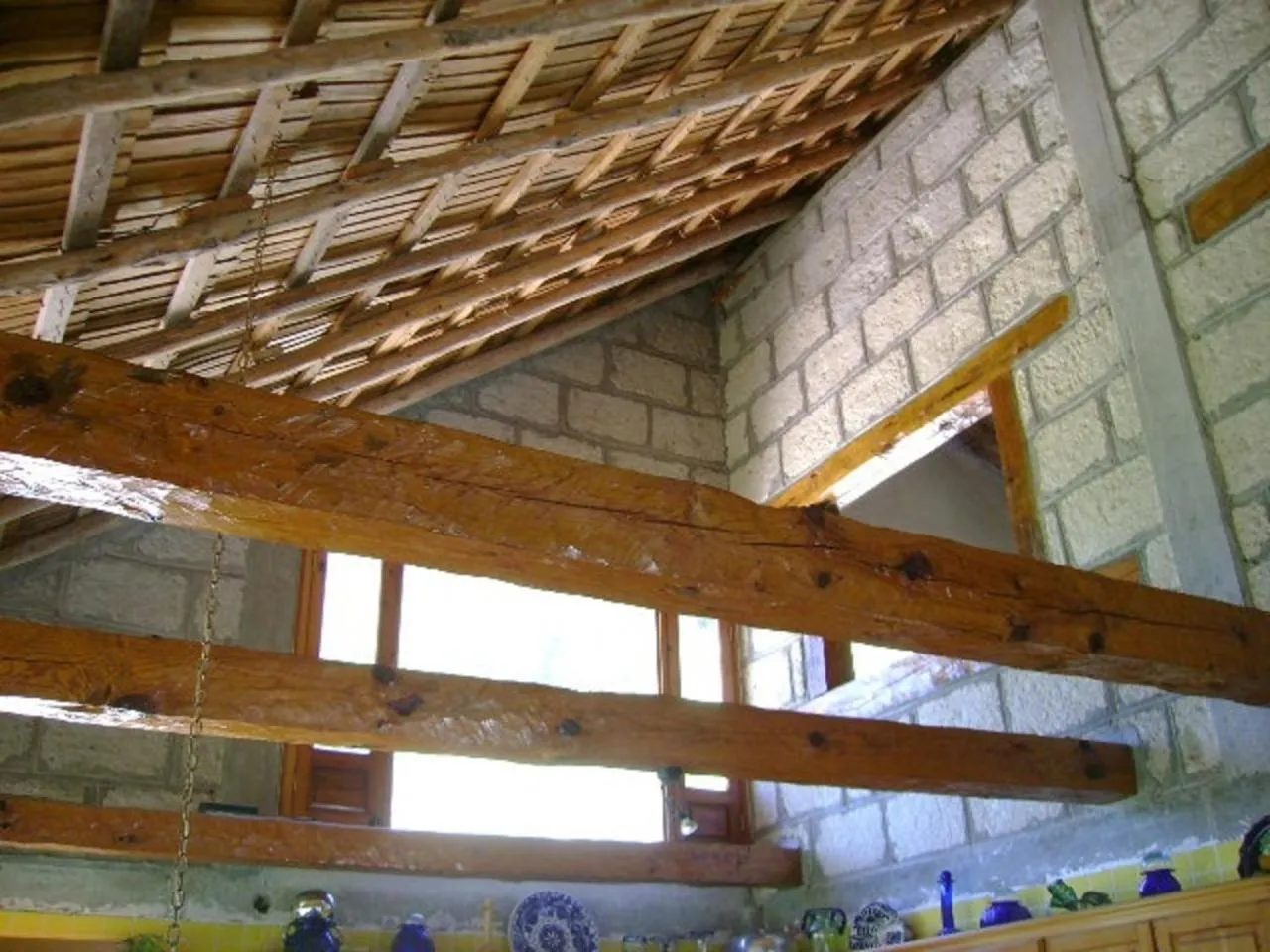 Kitchen or kitchenette in Cabañas 5 Pinos