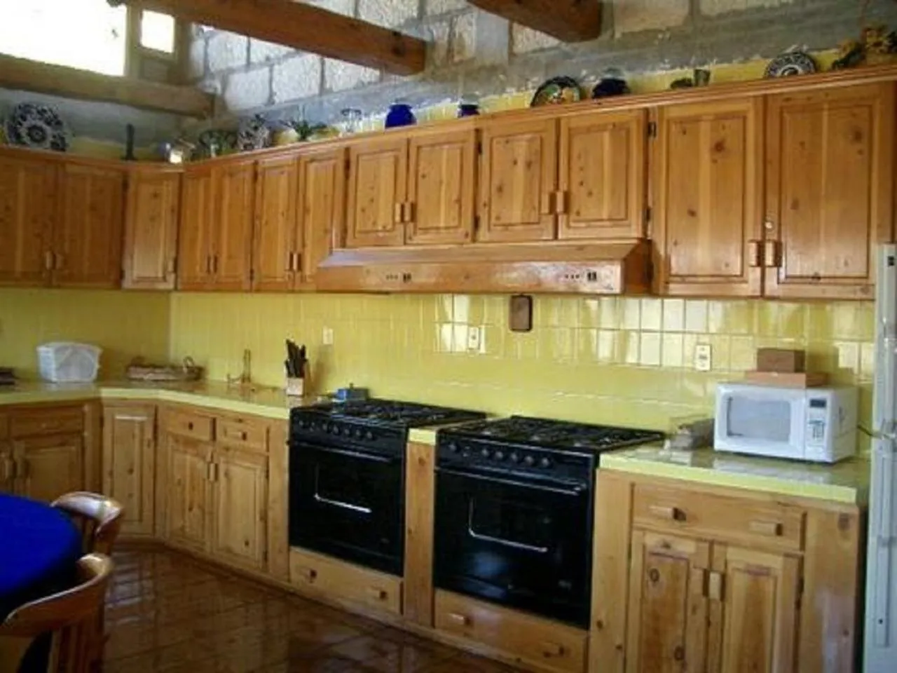 Kitchen or kitchenette in Cabañas 5 Pinos