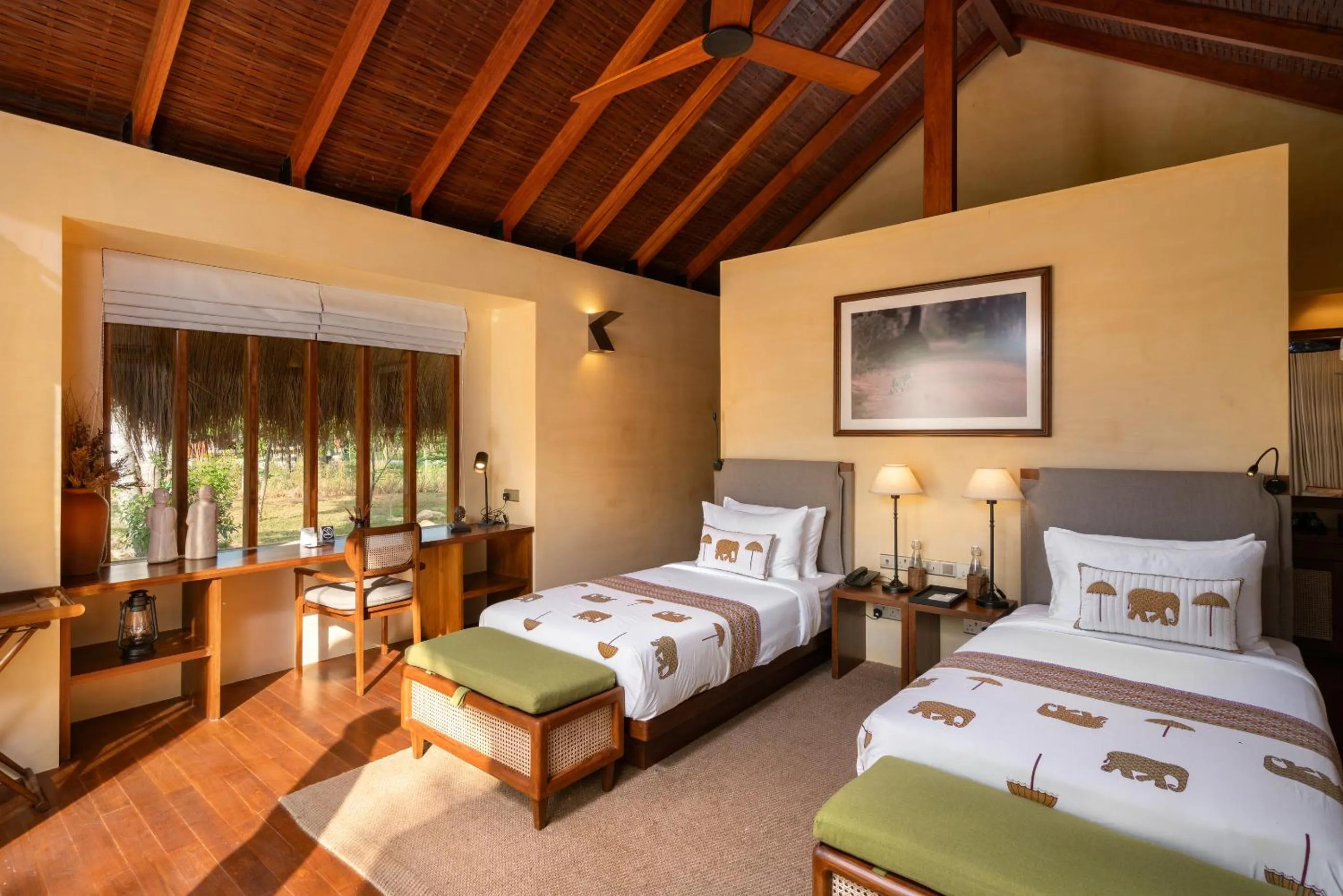 Bed in Taru Villas Villu - Wilpattu