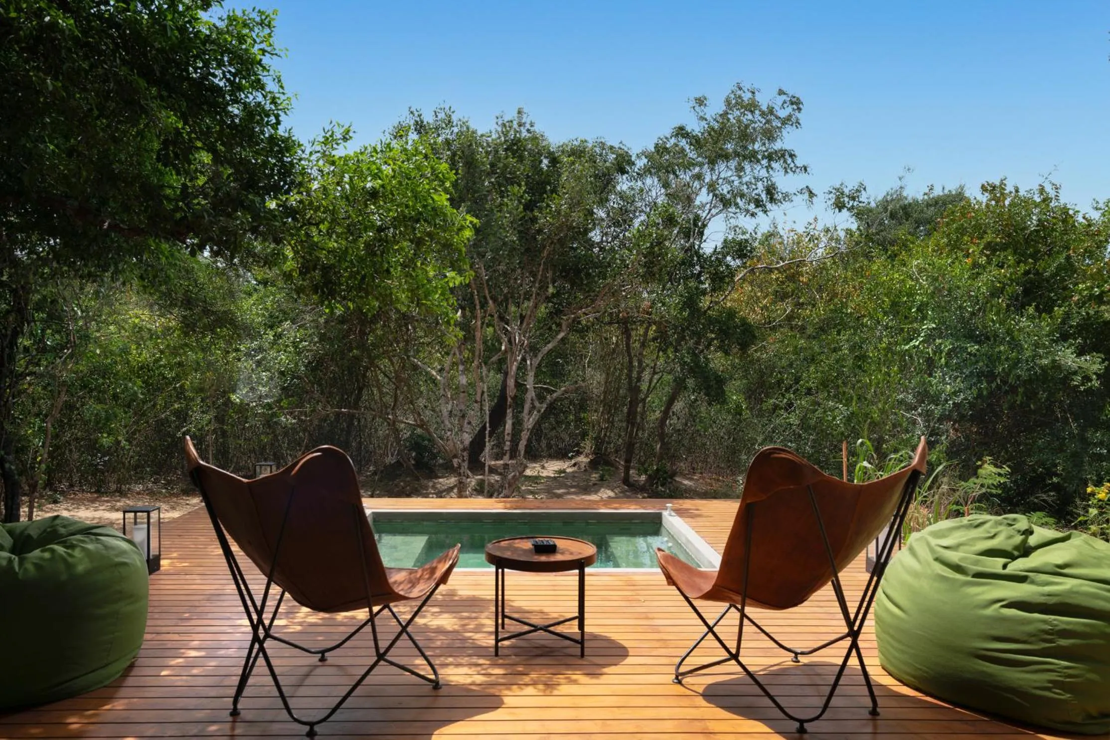 Pool view in Taru Villas Villu - Wilpattu