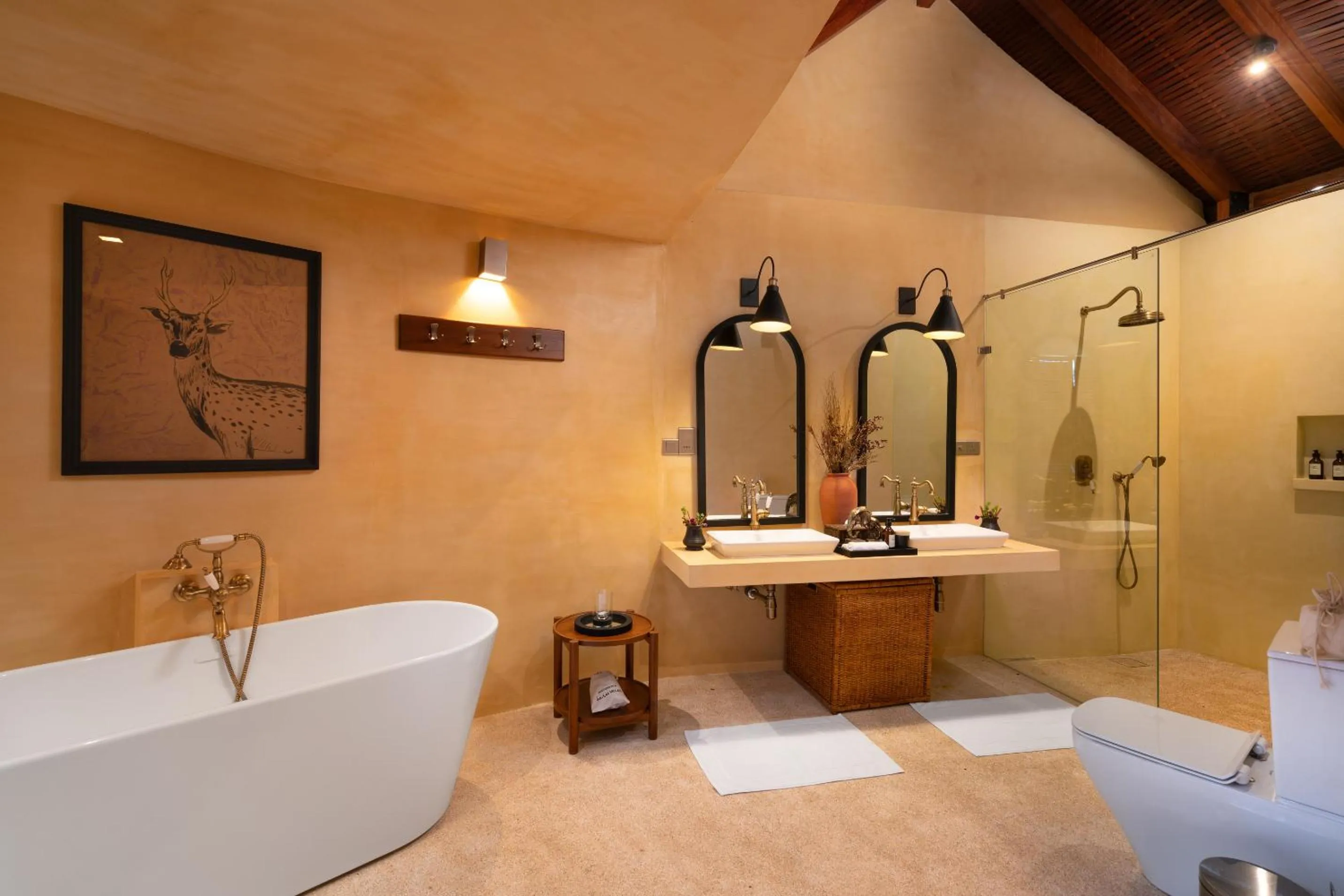 Toilet in Taru Villas Villu - Wilpattu