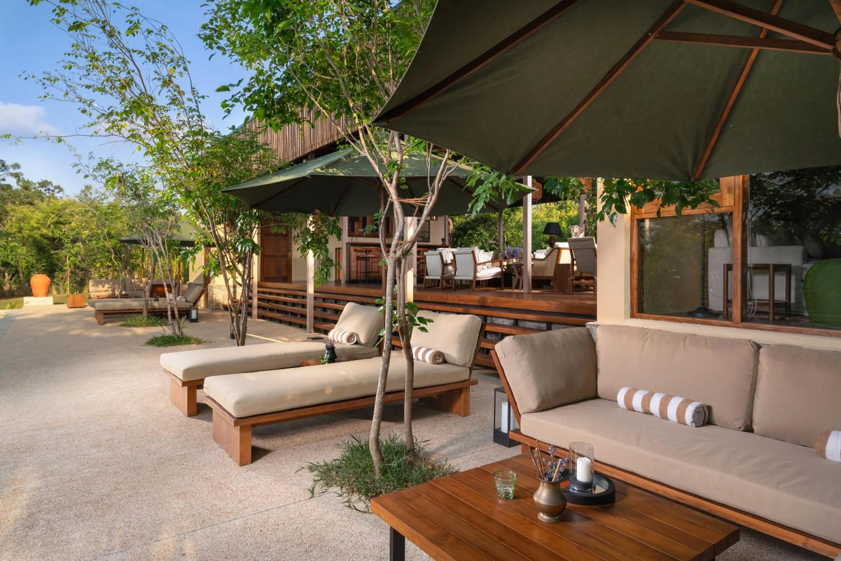 sunbed in Taru Villas Villu - Wilpattu