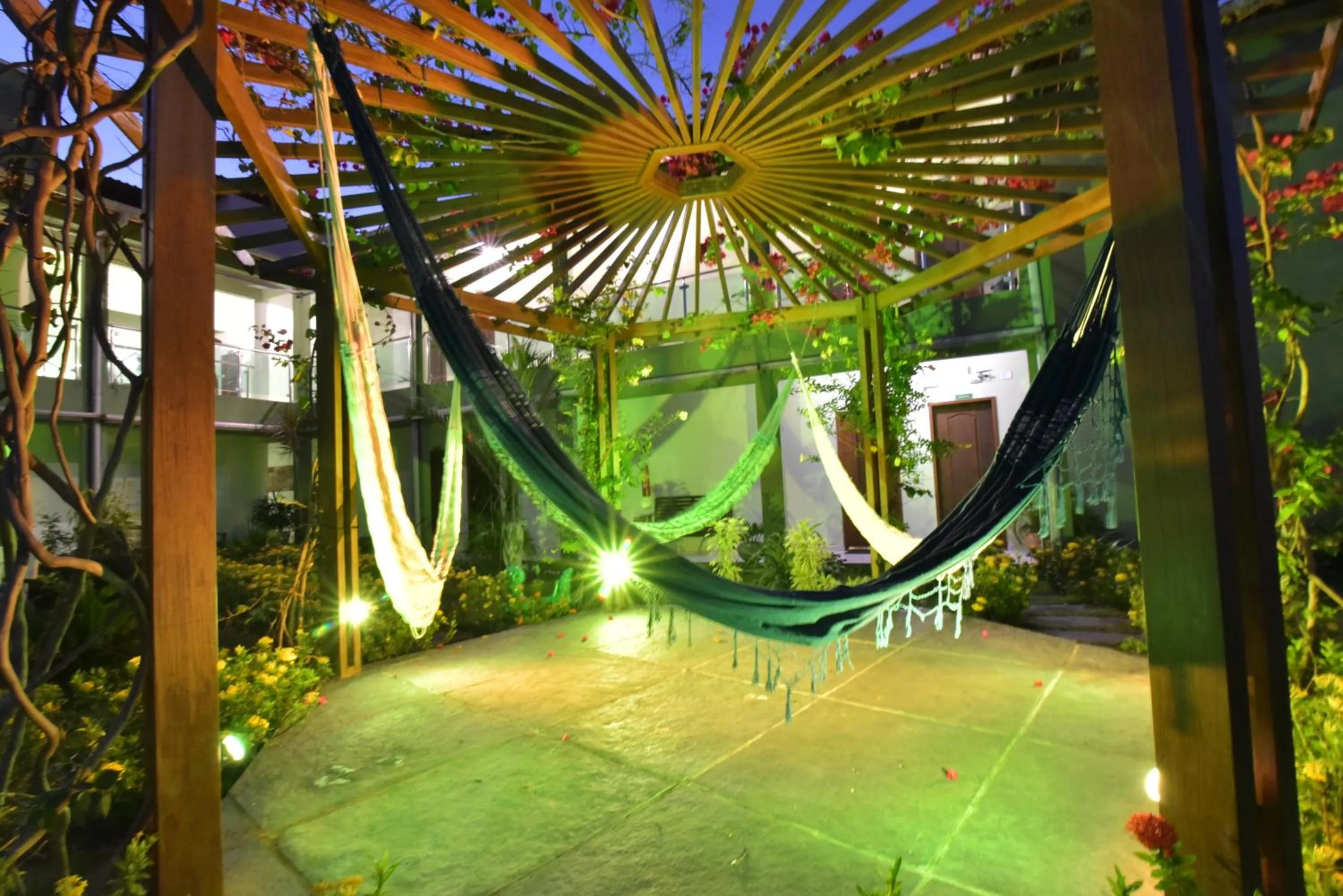 Garden in Pousada Paraíso dos Lençóis