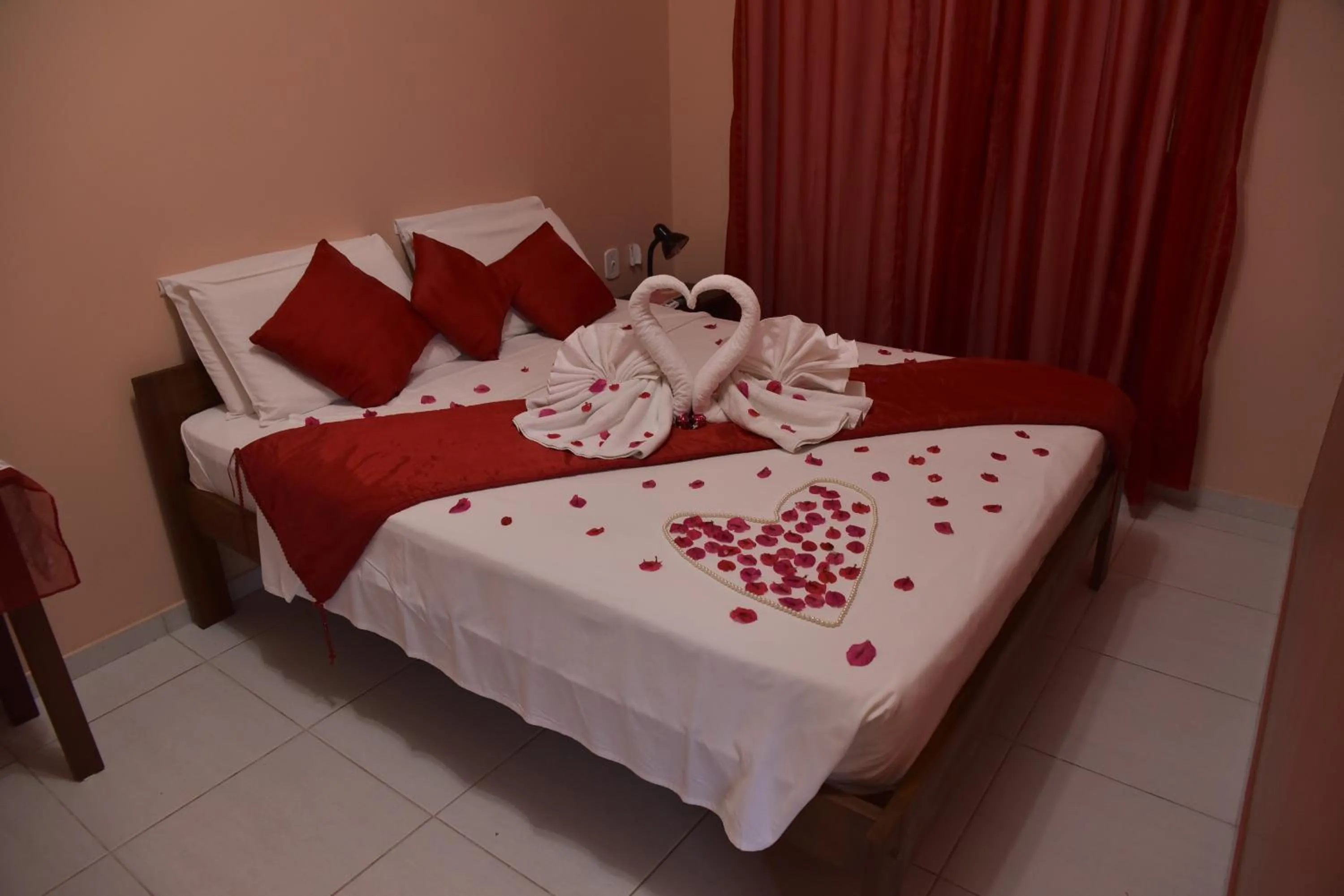 Bed in Pousada Paraíso dos Lençóis