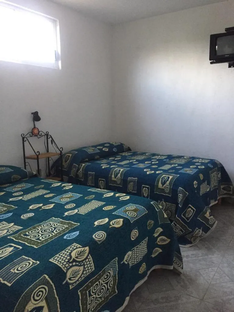 Bed in Hotel Lienzo Charro II