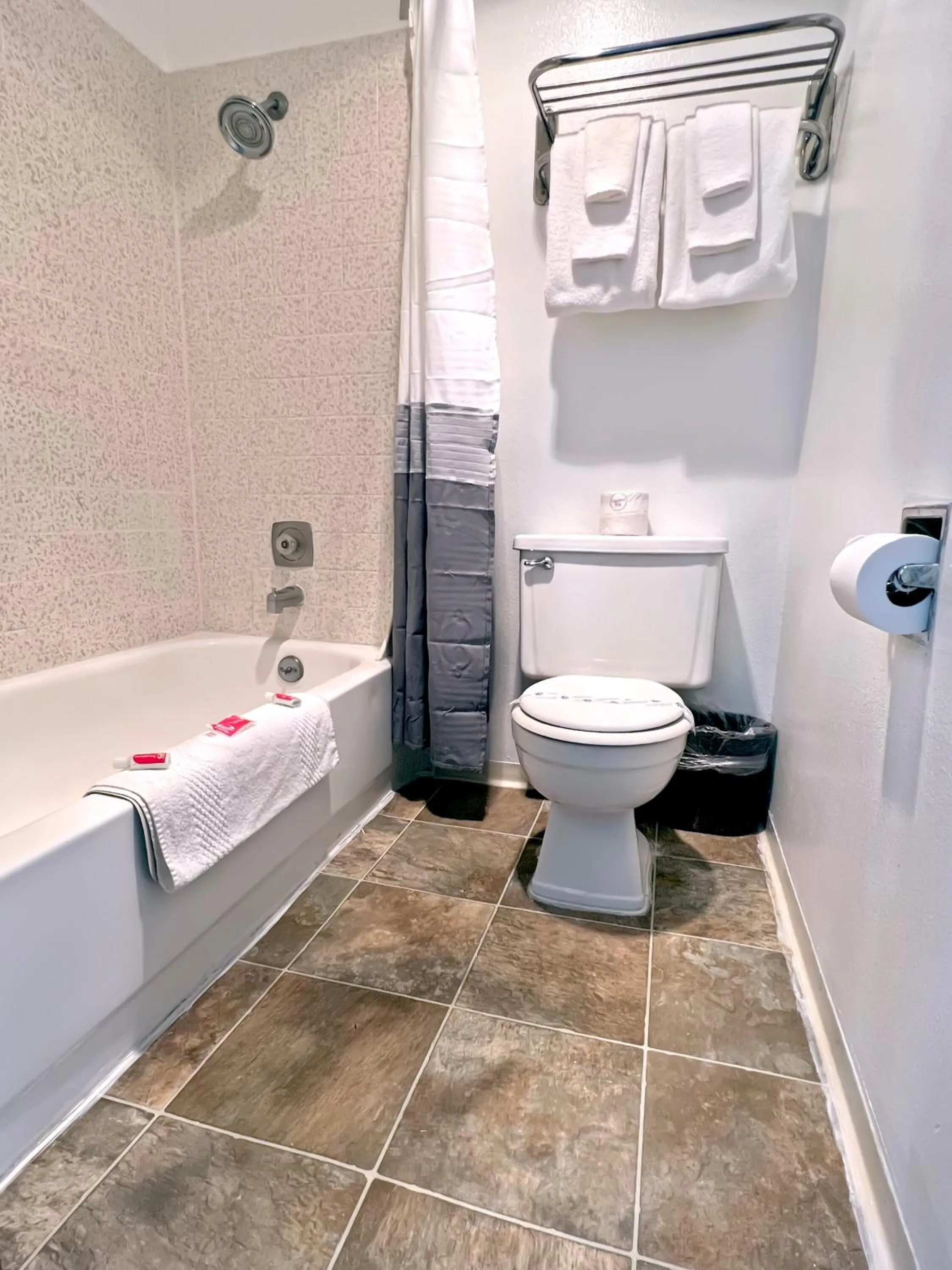 Shower in Economy Inn