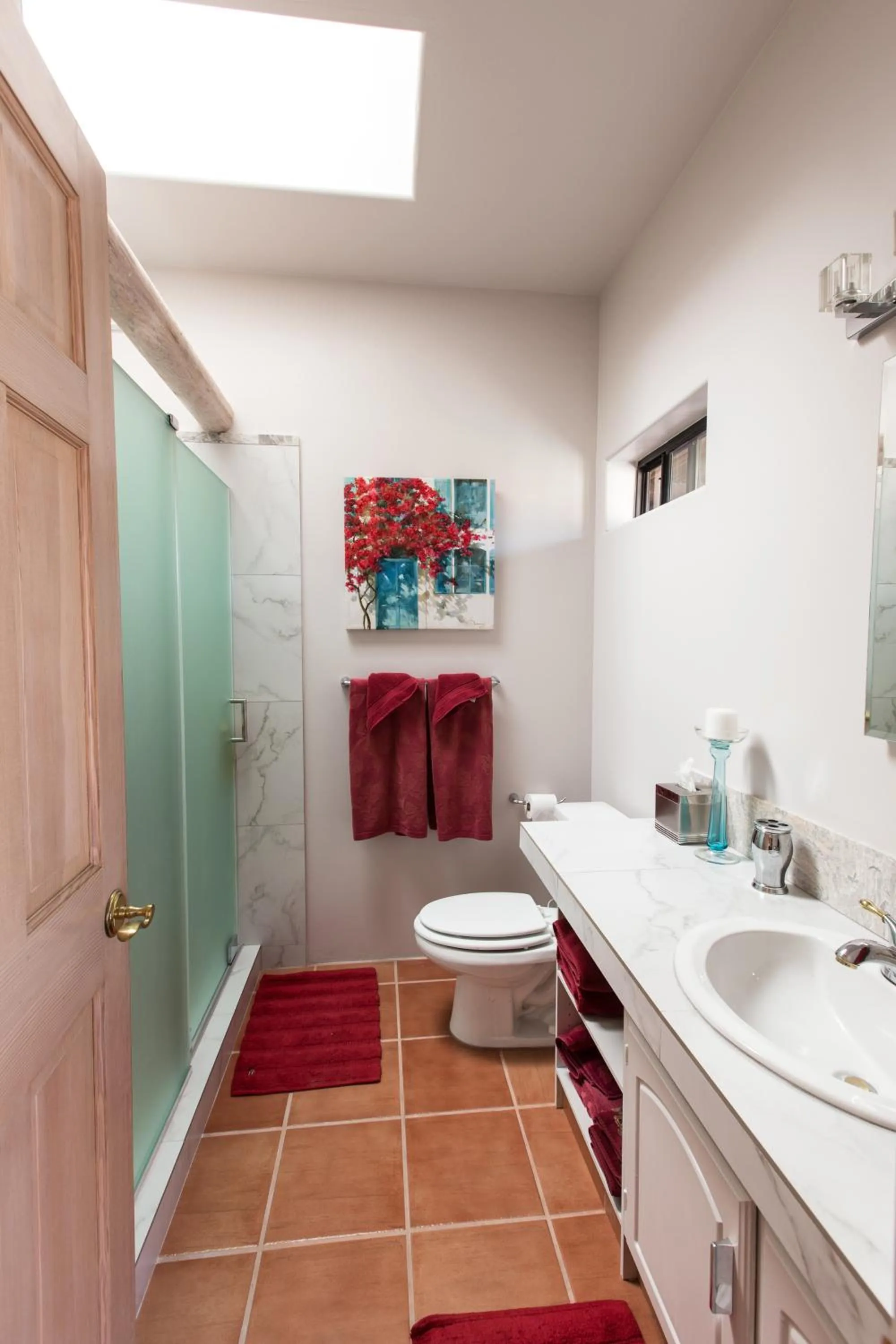 Bathroom in Turtle Back Mesa Bed and Breakfast