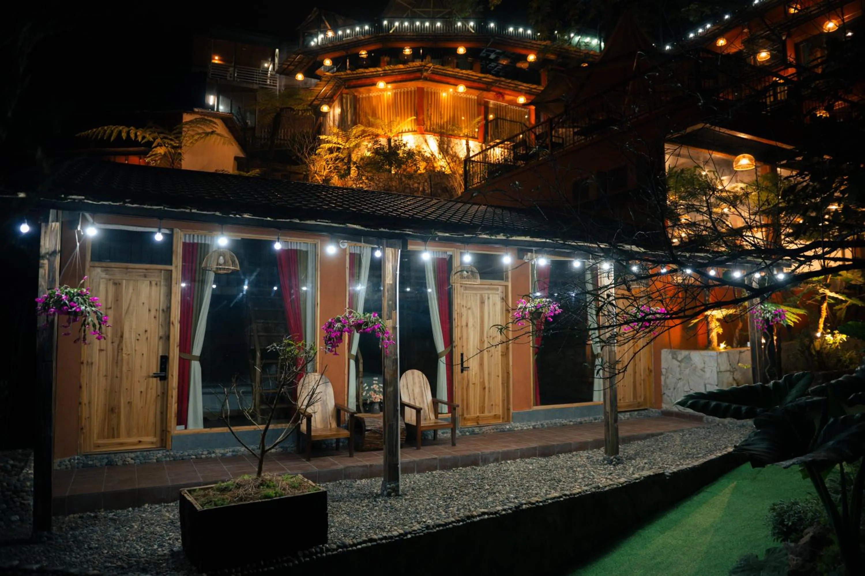 Patio in Sapa Chill Retreat