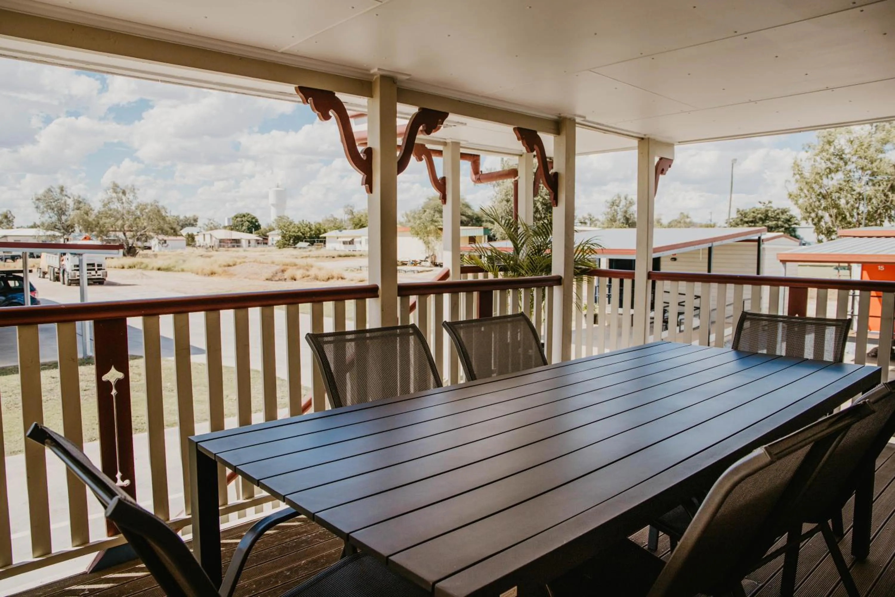 Balcony/Terrace in Winton Outback Motel