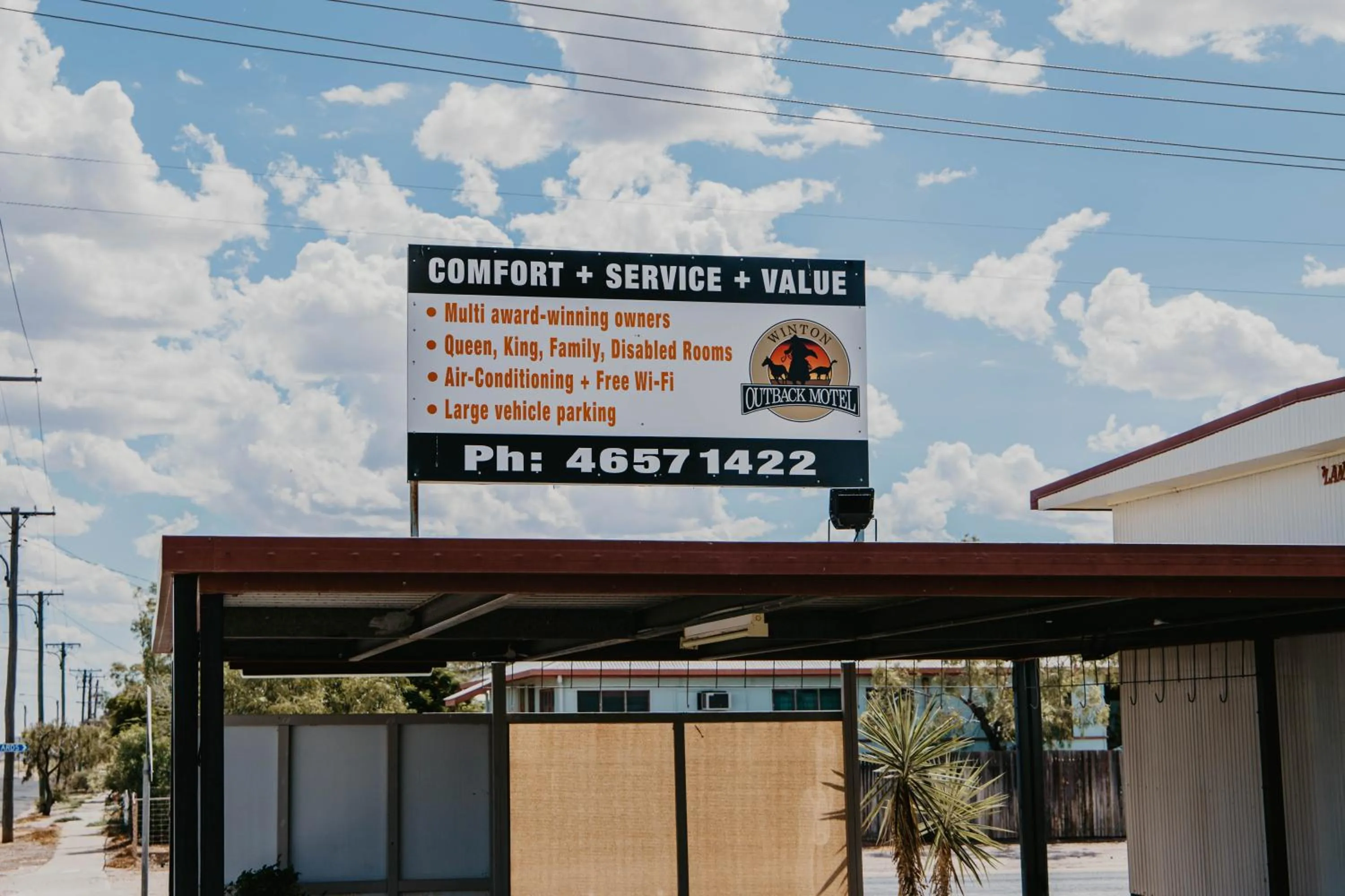 Property building in Winton Outback Motel