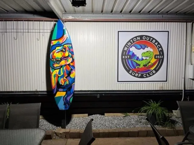 BBQ facilities in Winton Outback Motel