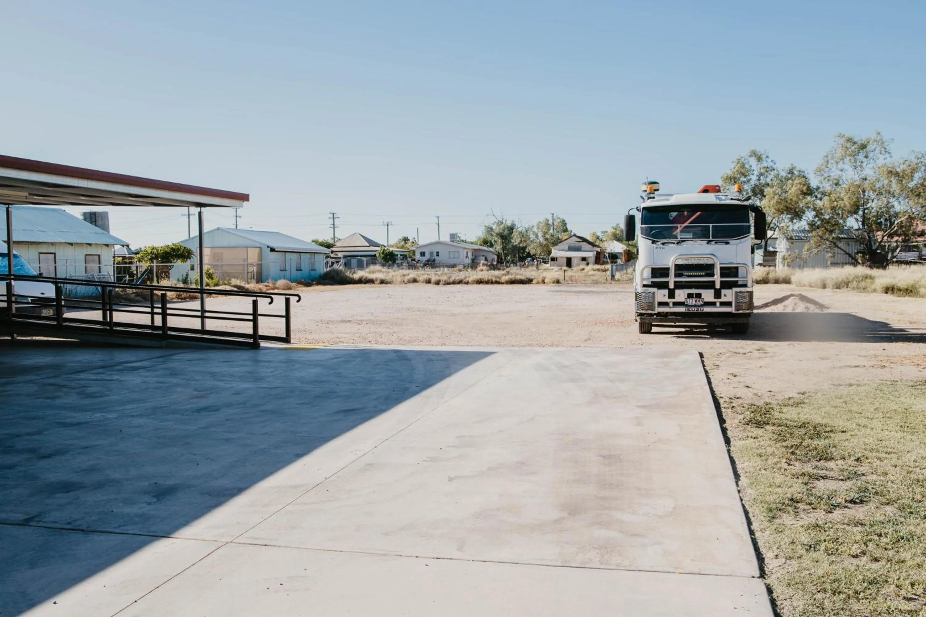Parking in Winton Outback Motel