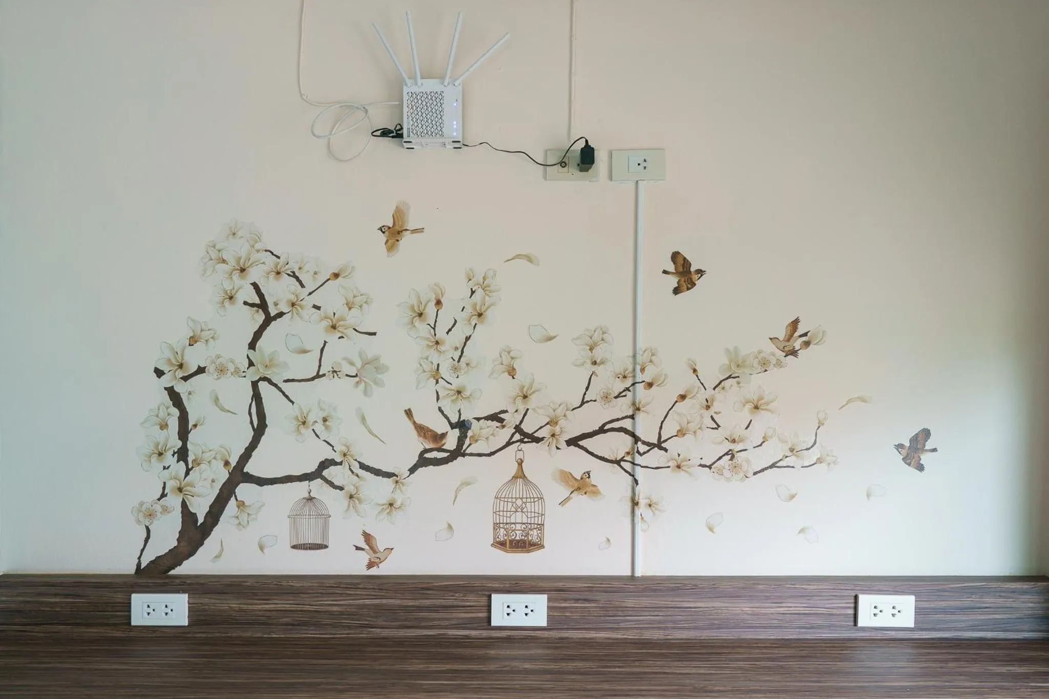 Communal lounge/ TV room in Thungtawan Hotel