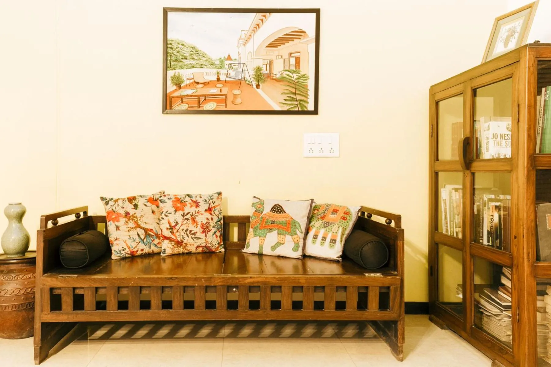 Communal lounge/ TV room in Laika Boutique Stay