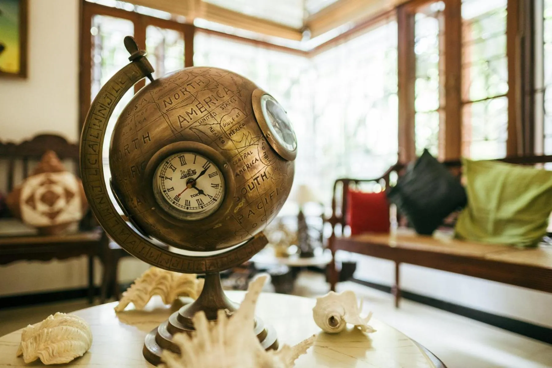 Communal lounge/ TV room in Laika Boutique Stay