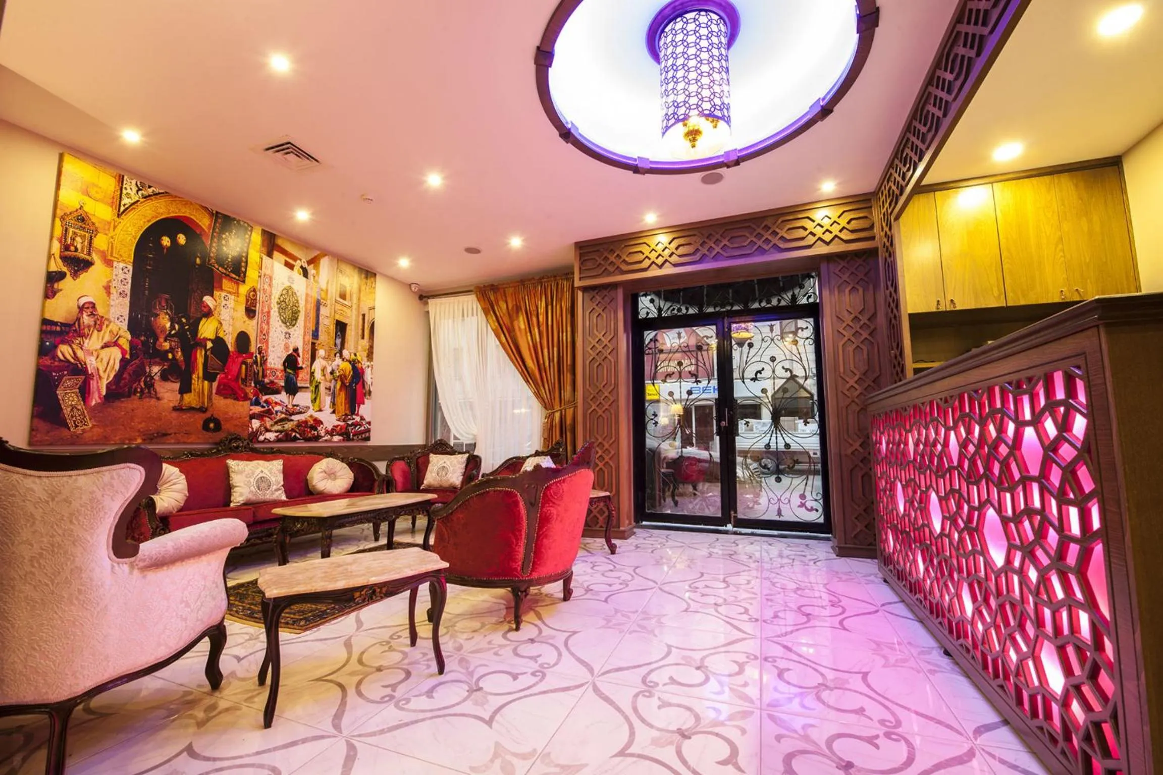 Lobby or reception in Hotel Ney