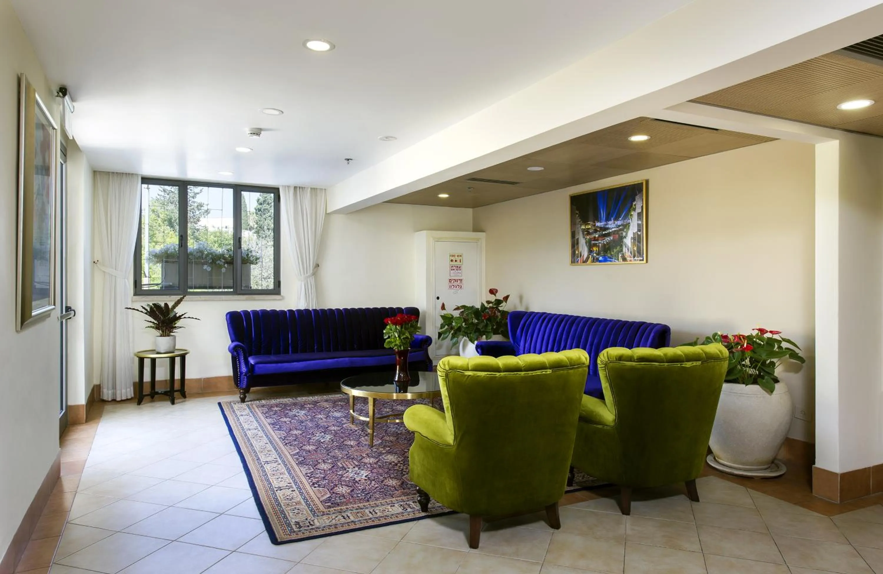 Lobby or reception in The Sephardic House Hotel in The Jewish Quarter
