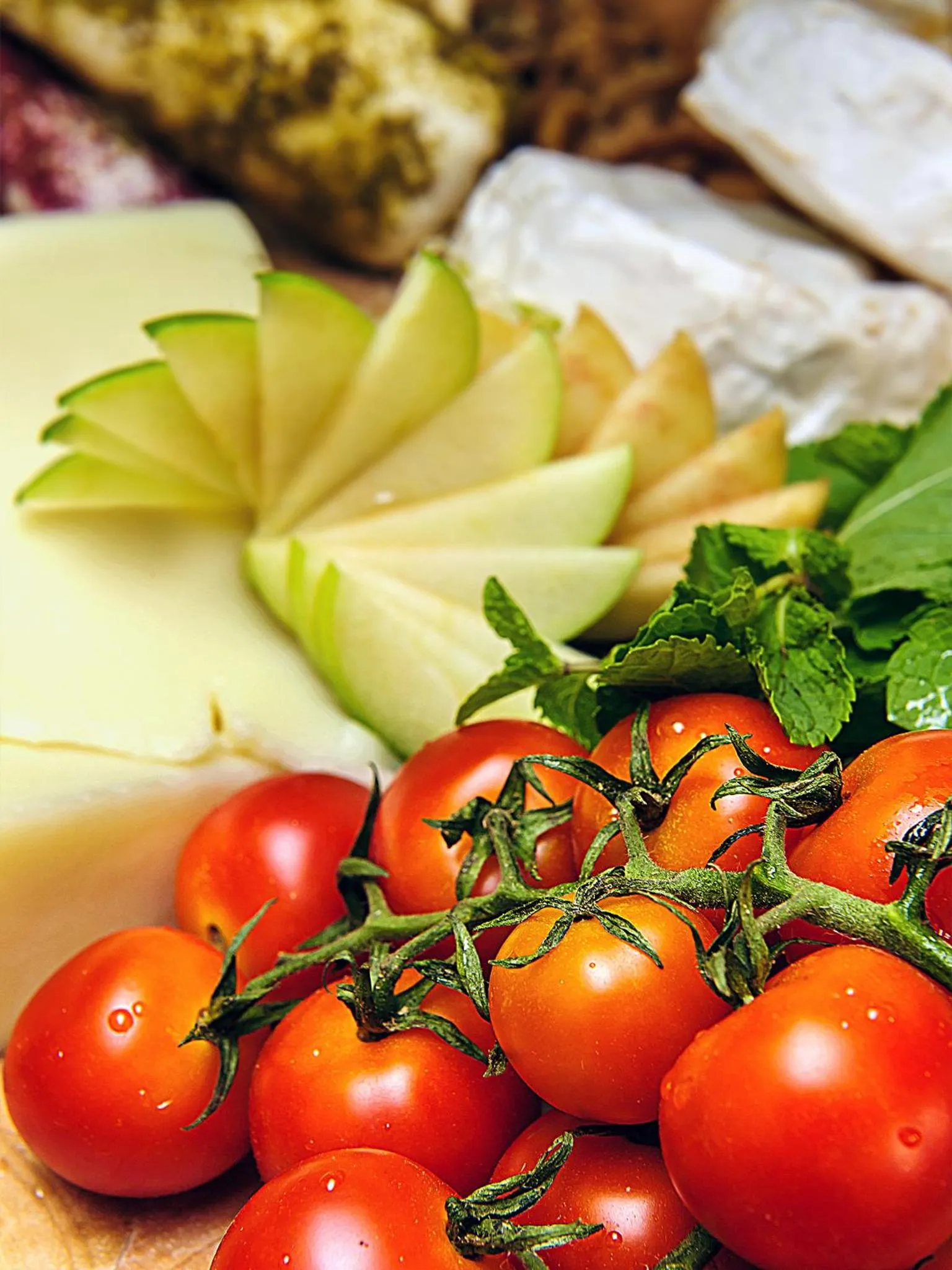 Food close-up in The Sephardic House Hotel in The Jewish Quarter
