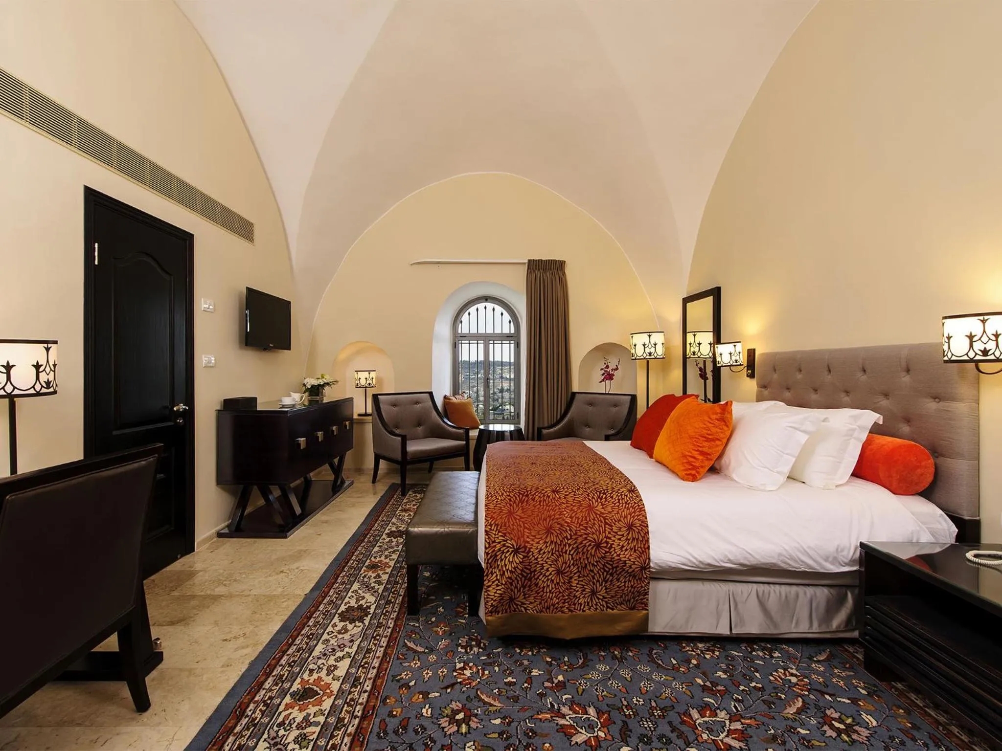 Bedroom, Bed in The Sephardic House Hotel in The Jewish Quarter