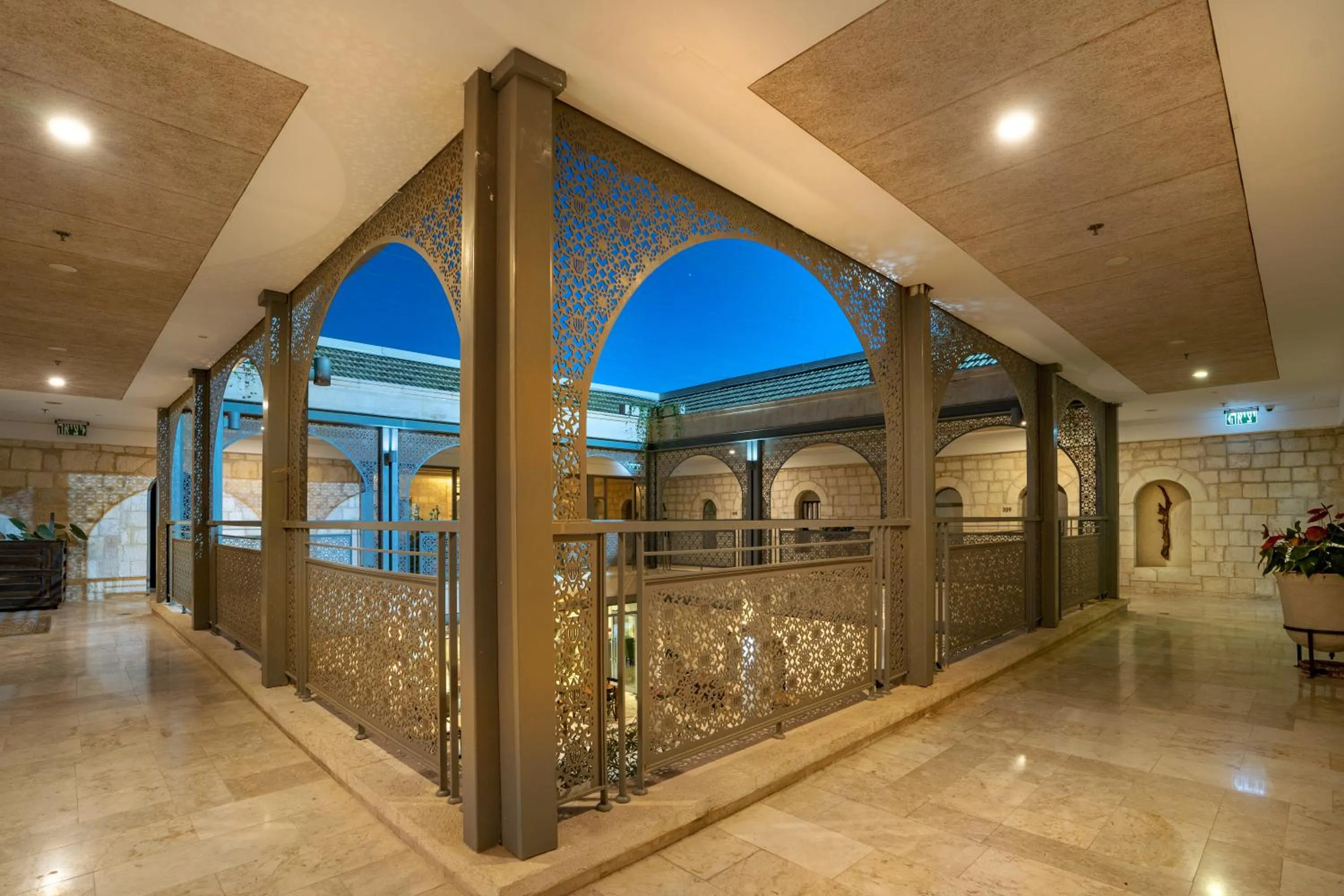 Property building in The Sephardic House Hotel in The Jewish Quarter