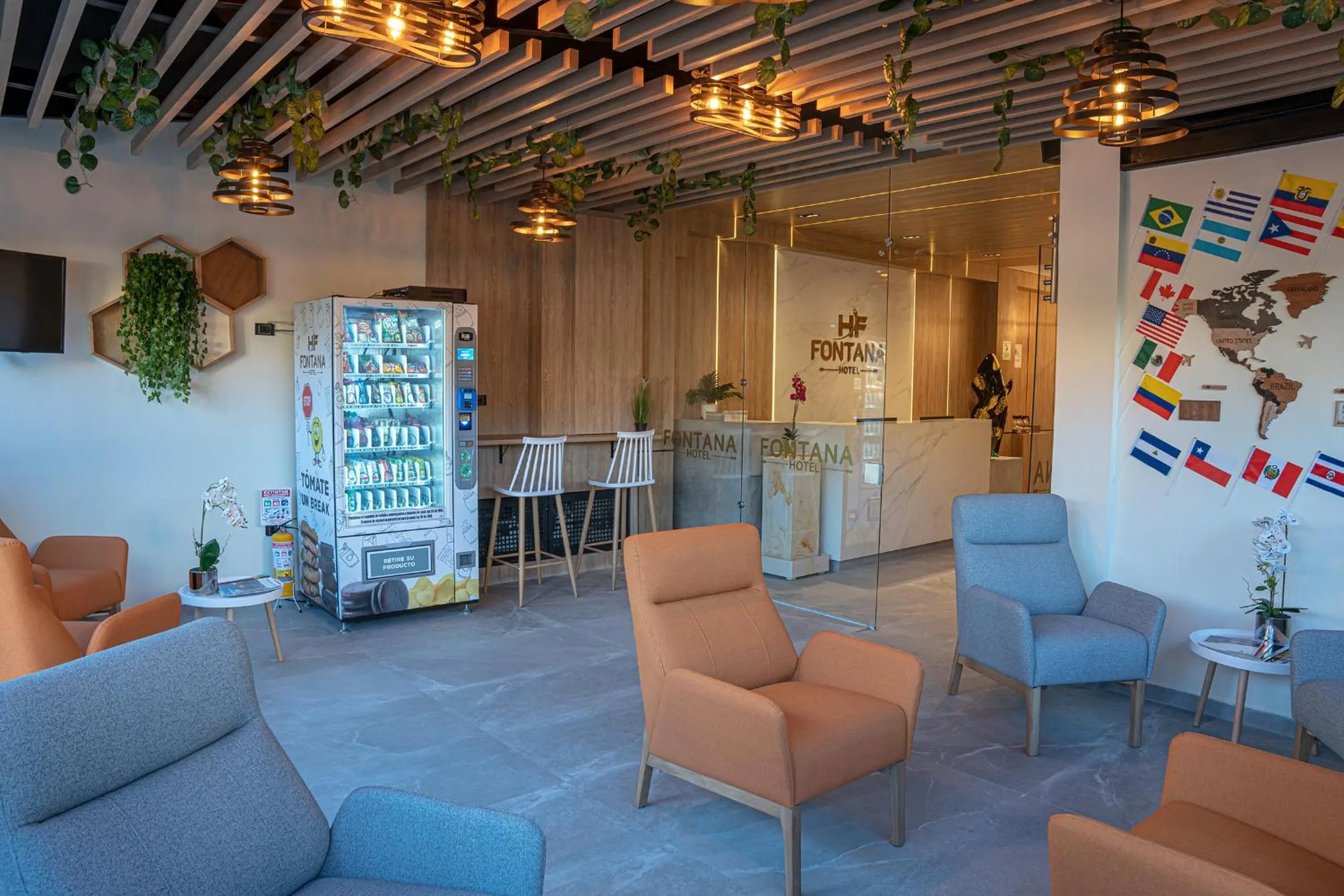 Living room in Hotel Fontana Bogotá - Corferias