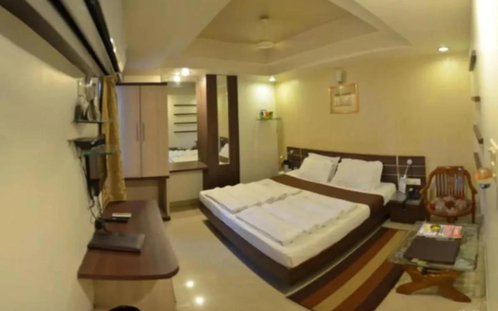 Photo of the whole room, Bed in Hotel Shree Vatika