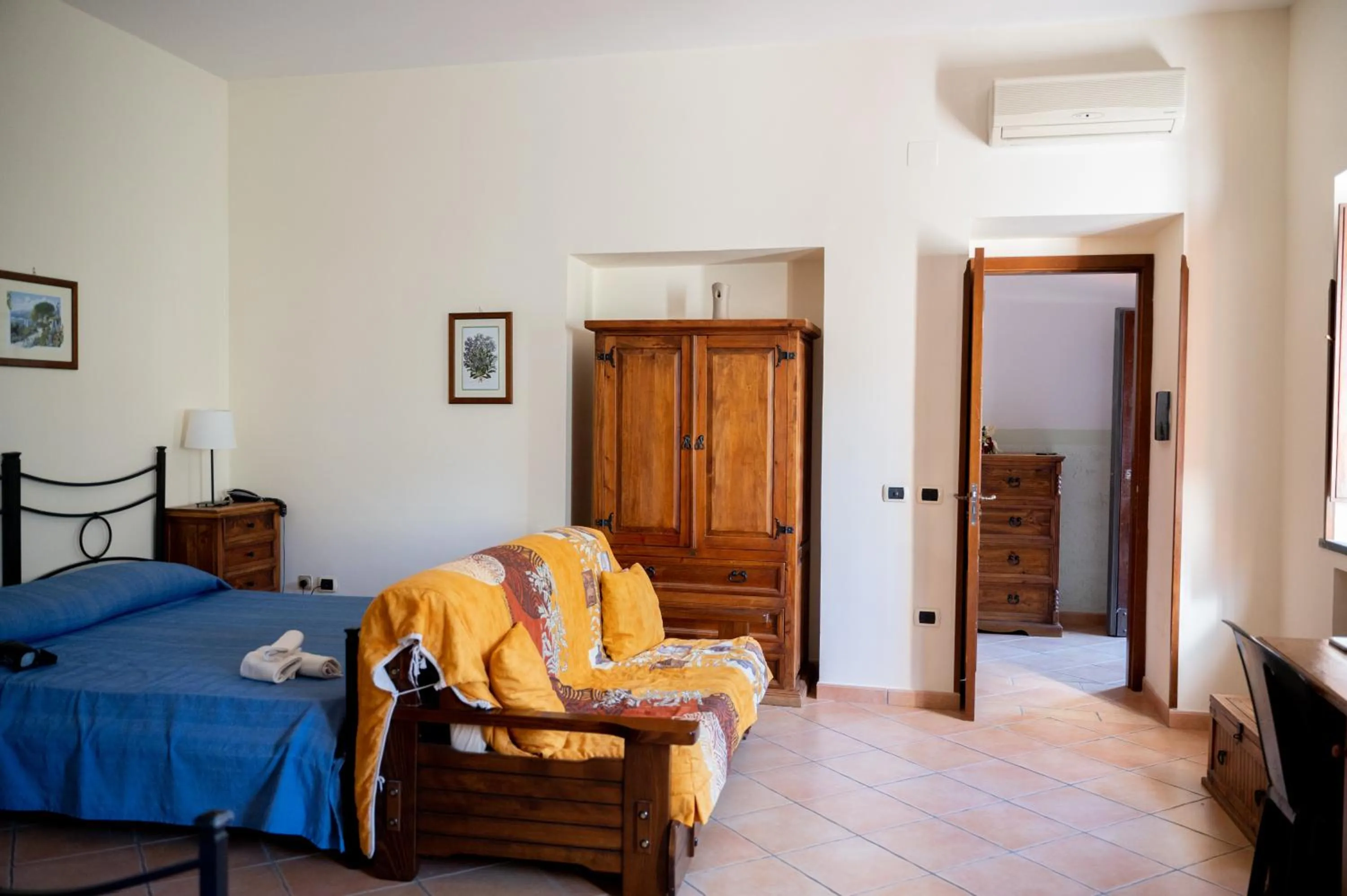 Bed in Agriturismo Casa Scola