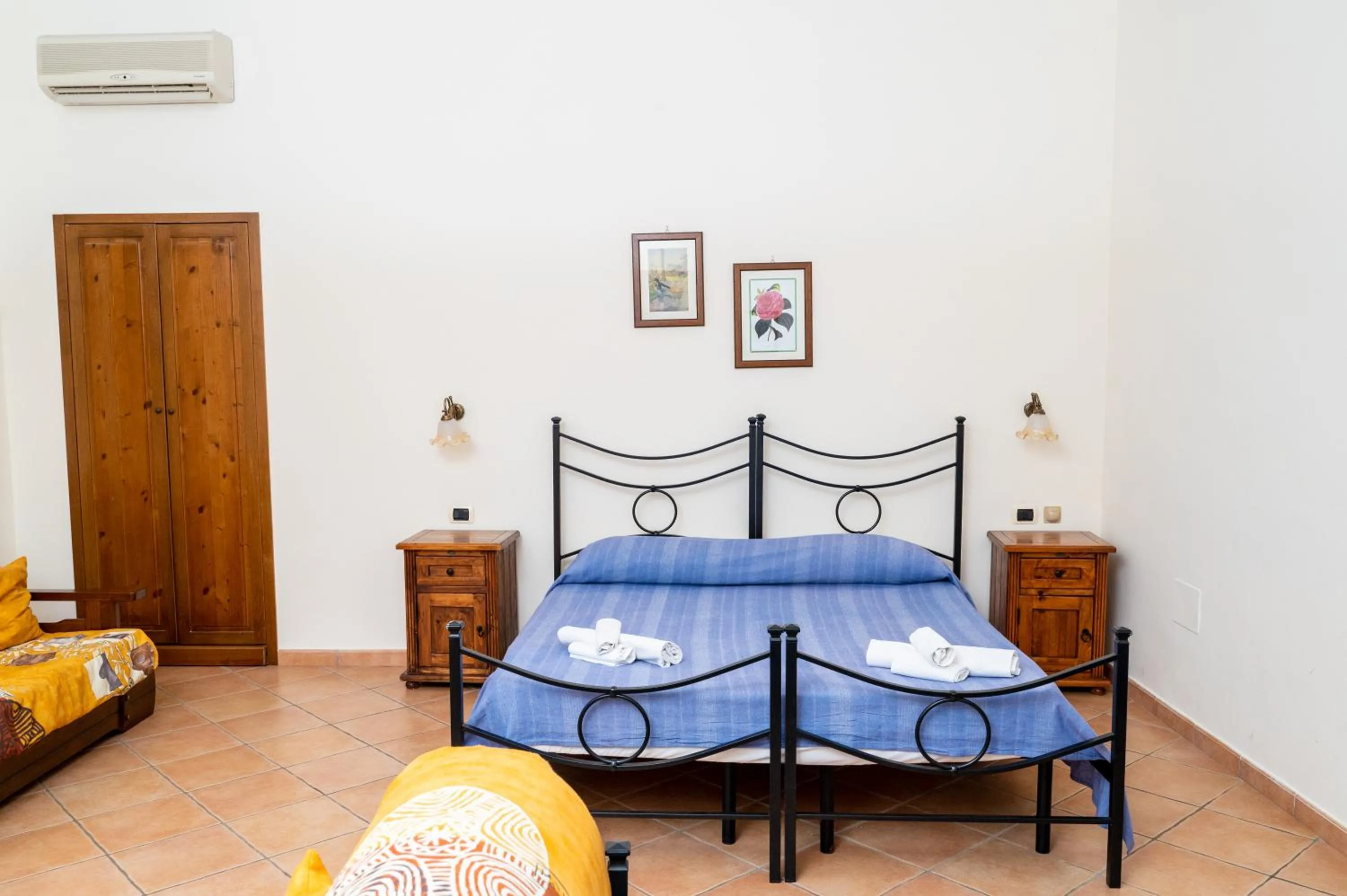 Bed in Agriturismo Casa Scola