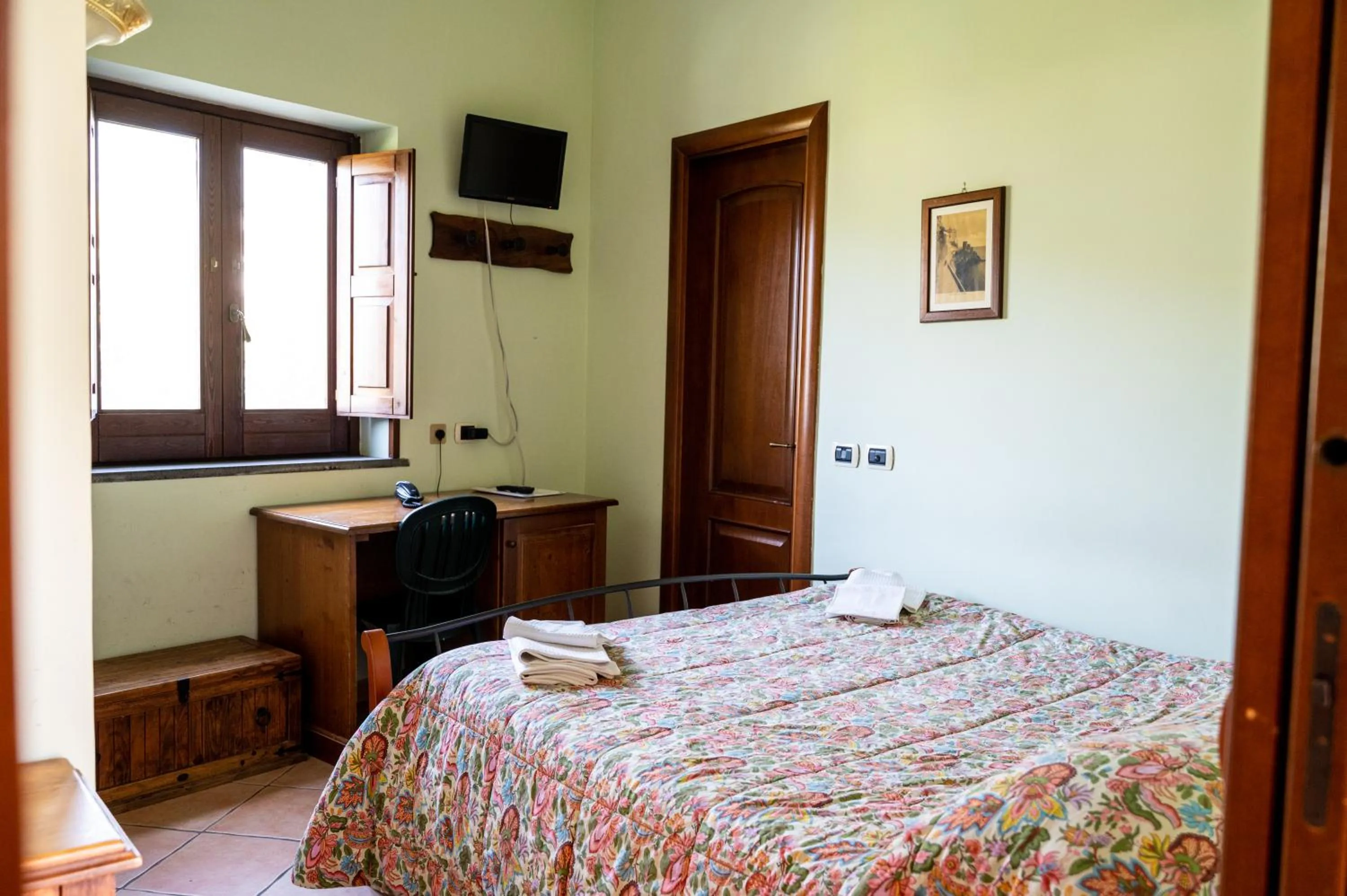 Bed in Agriturismo Casa Scola