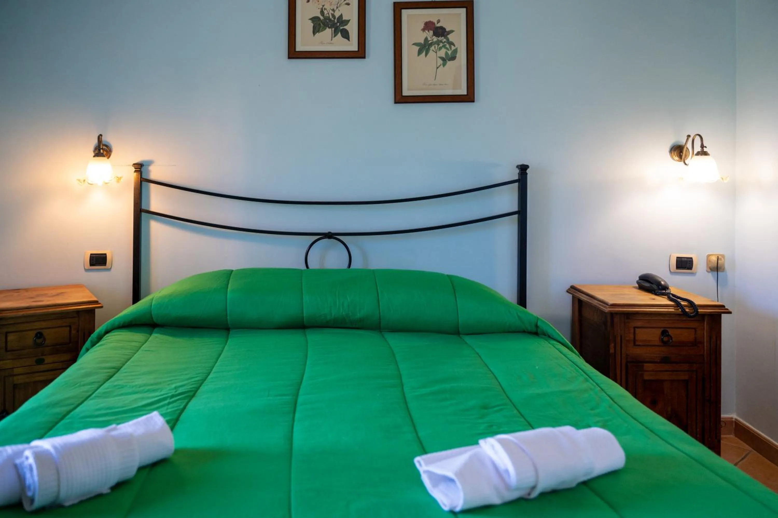 Bed in Agriturismo Casa Scola