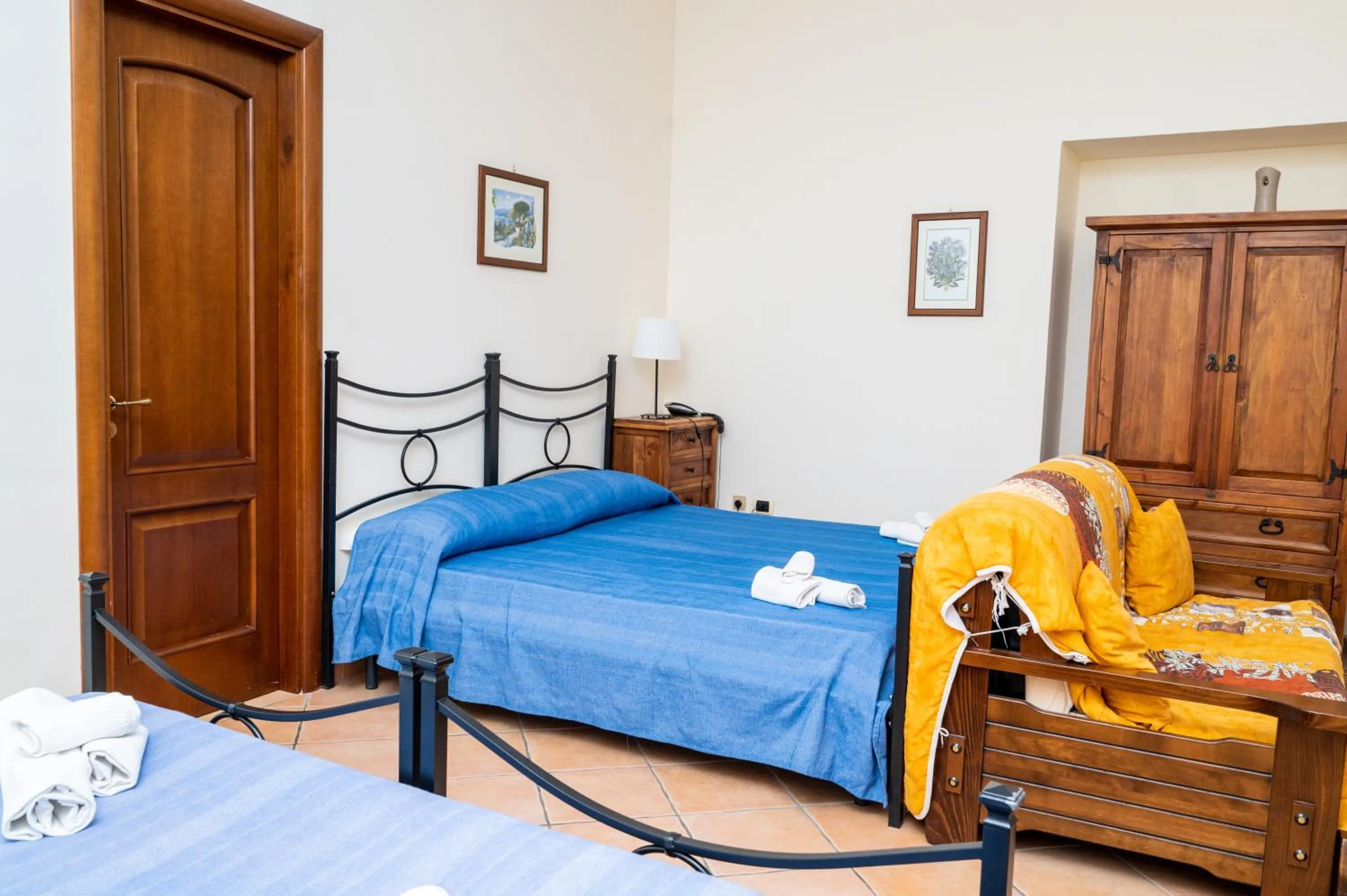 Bed in Agriturismo Casa Scola