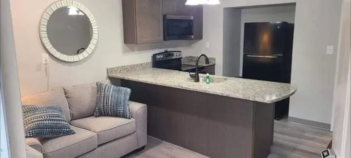 Kitchen or kitchenette in Lock Haven Grandview Hotel