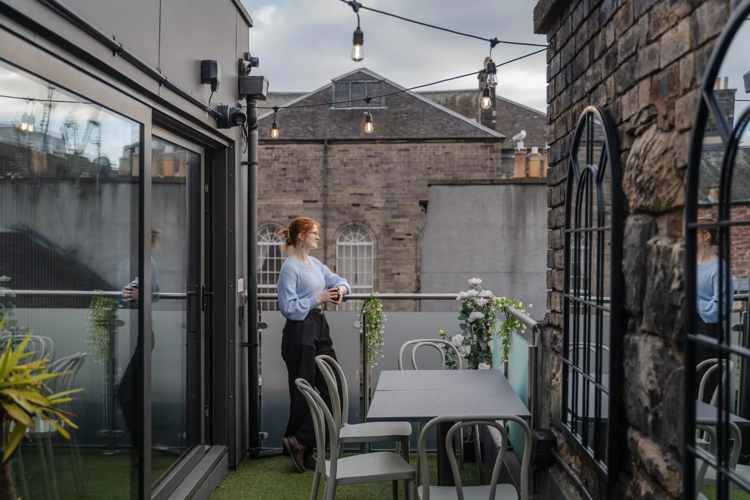 Balcony/Terrace in CODE - The Loft, Edinburgh