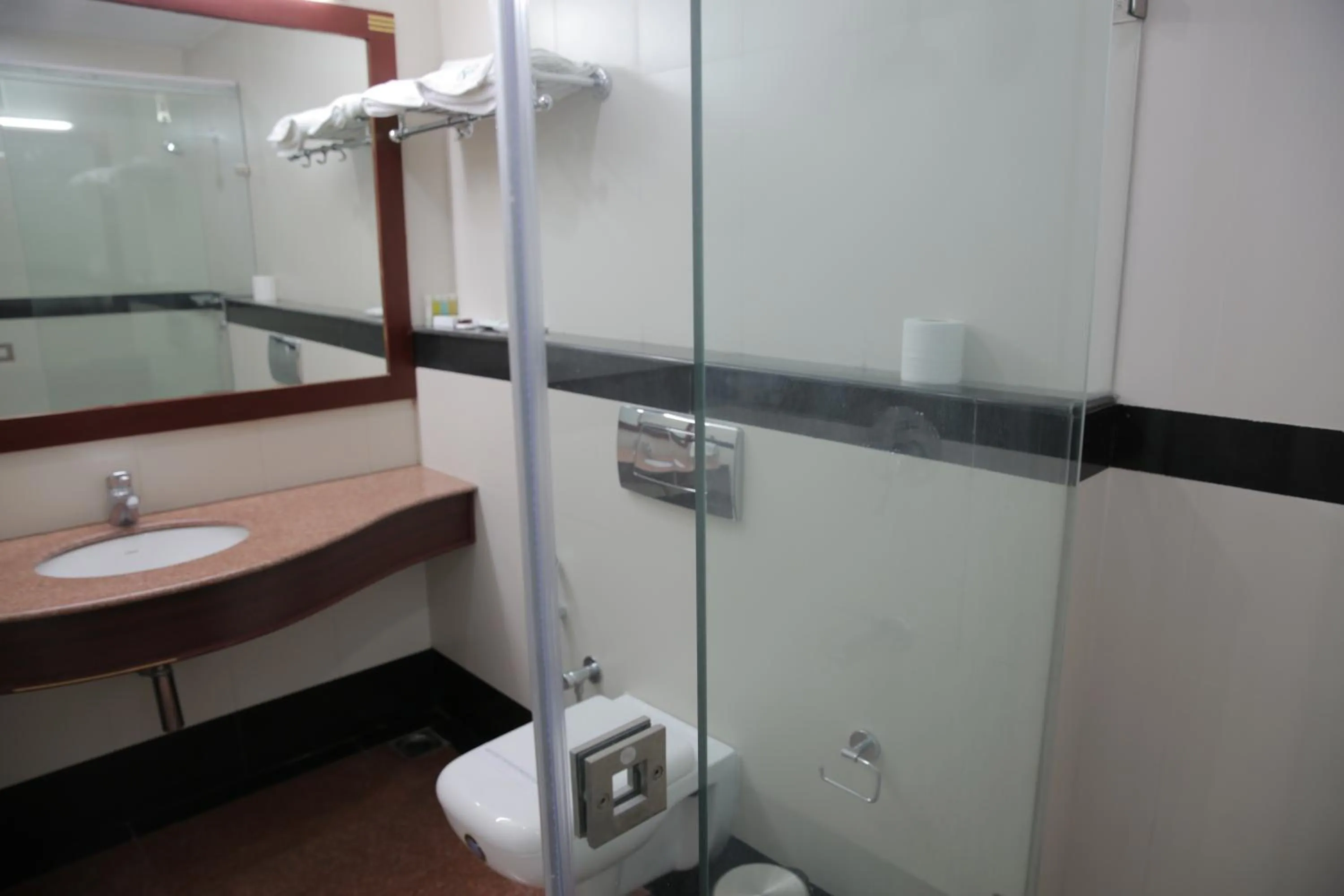 Bathroom in KTDC Rain Drops Hotel