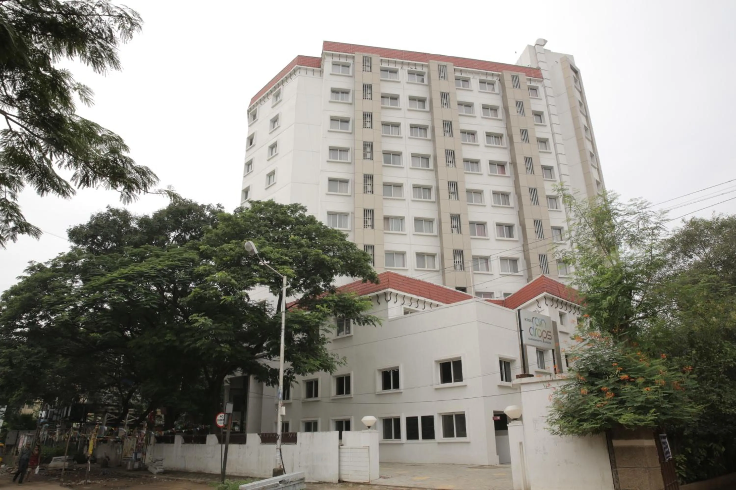 Property building in KTDC Rain Drops Hotel