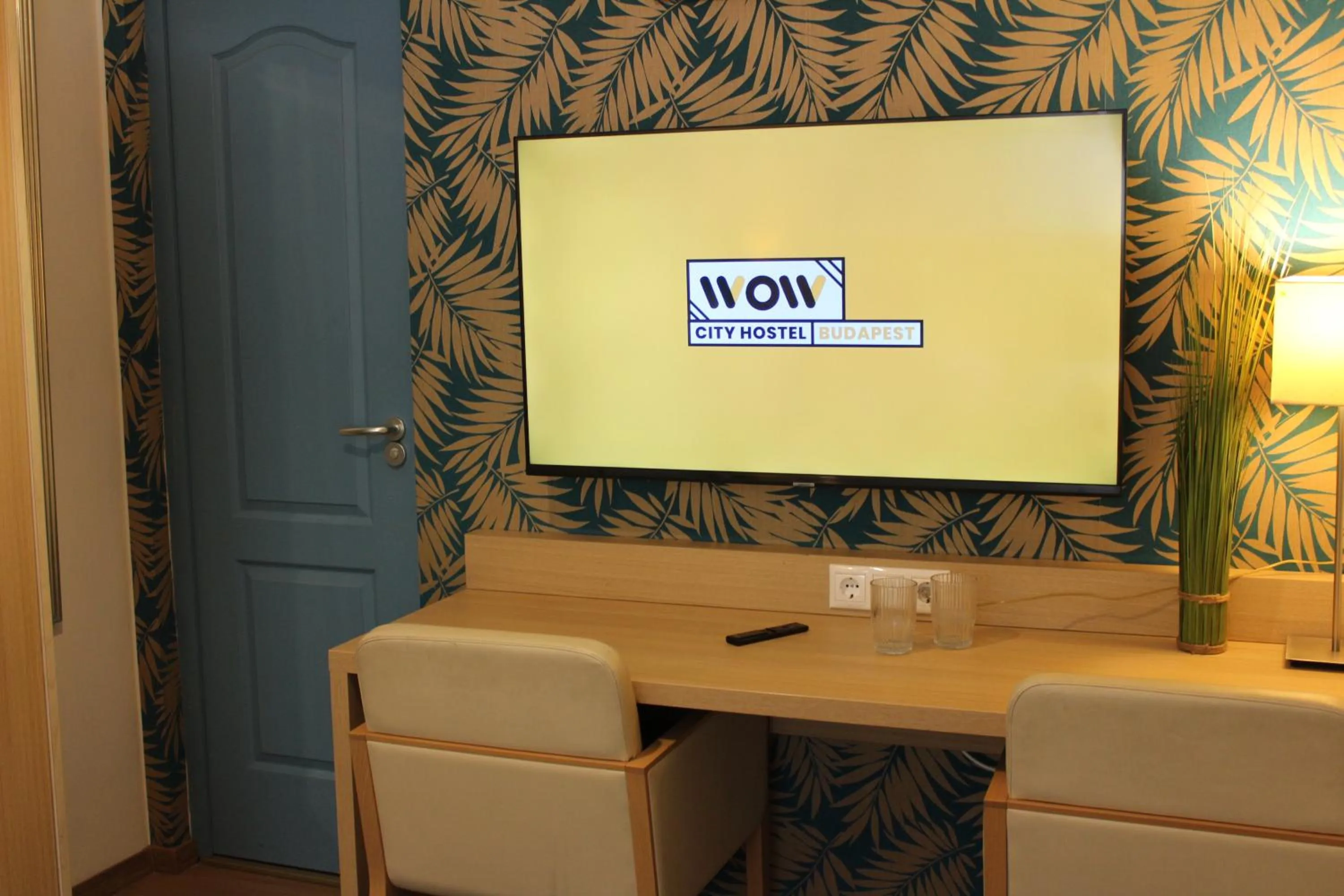 TV and multimedia in WOW City Hostel