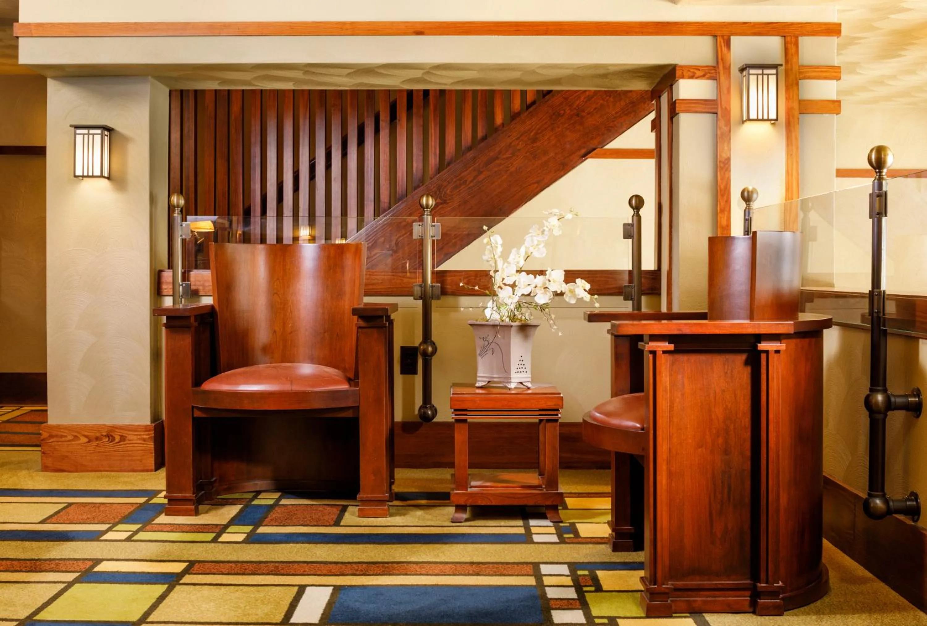 Decorative detail in The Historic Park Inn Hotel